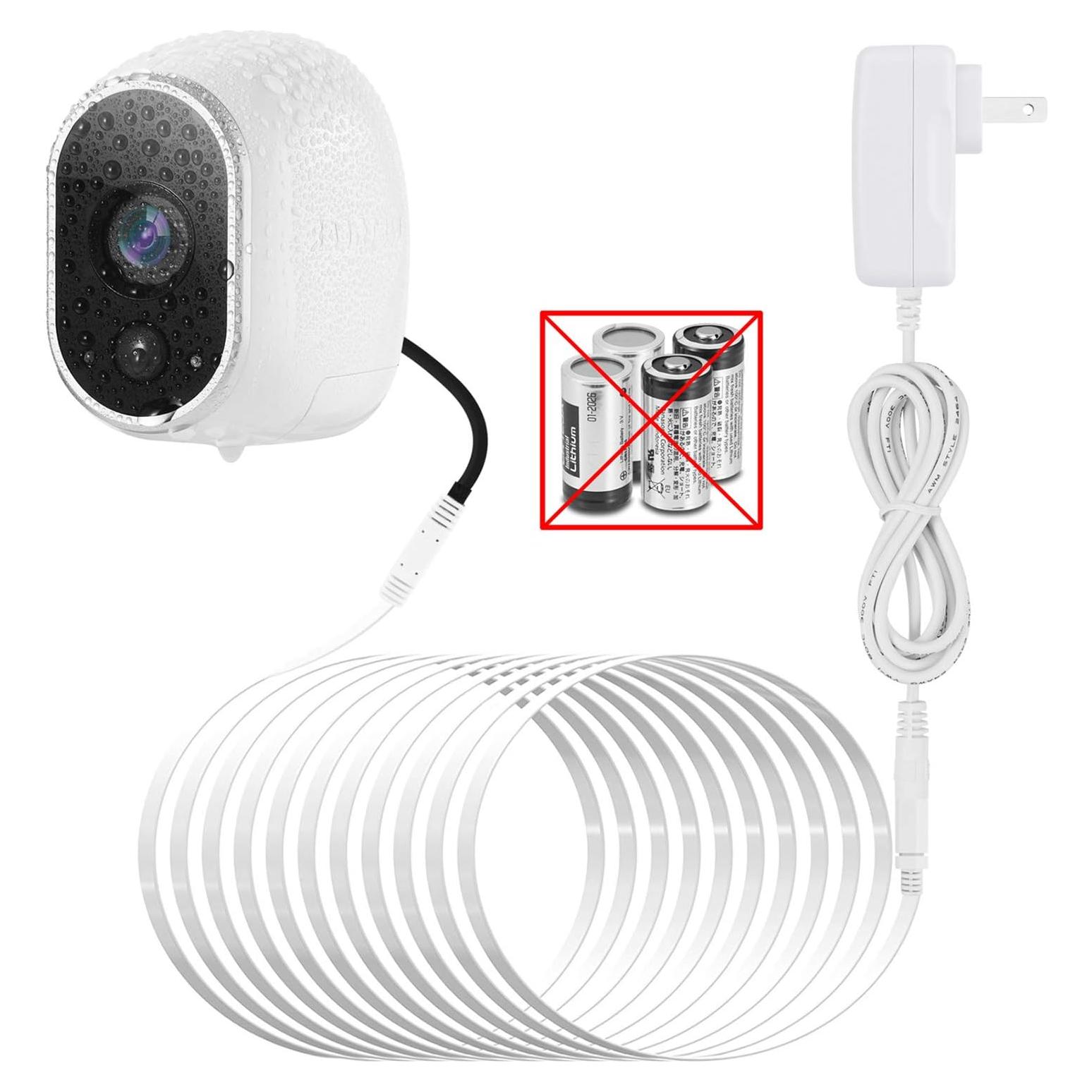 Adaptador de corriente Arlo Original con cable 7.5m para cámara