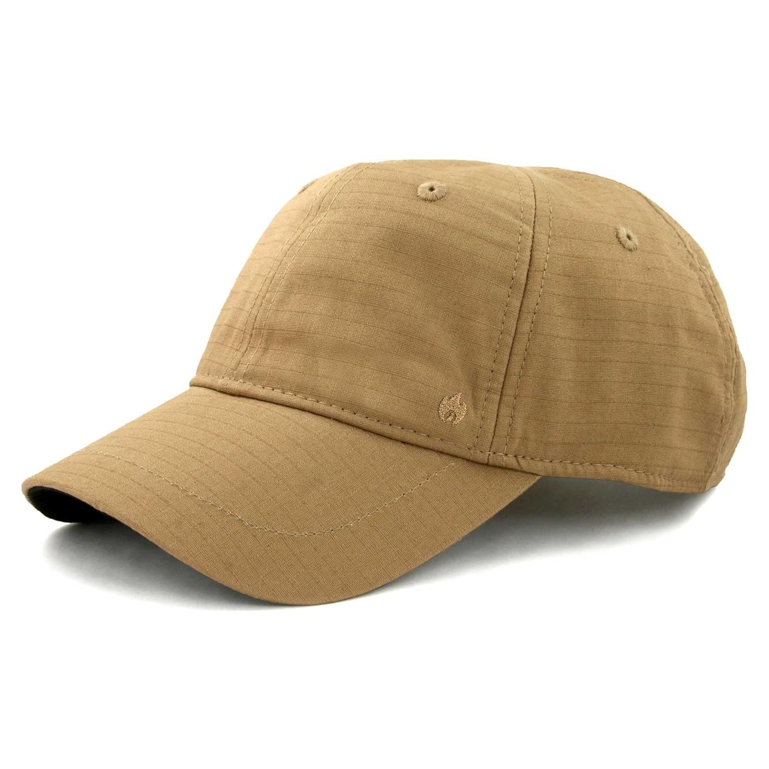 Gorra Táctica Wazoo con 6 Bolsillos Ocultos - Marrón Coyote