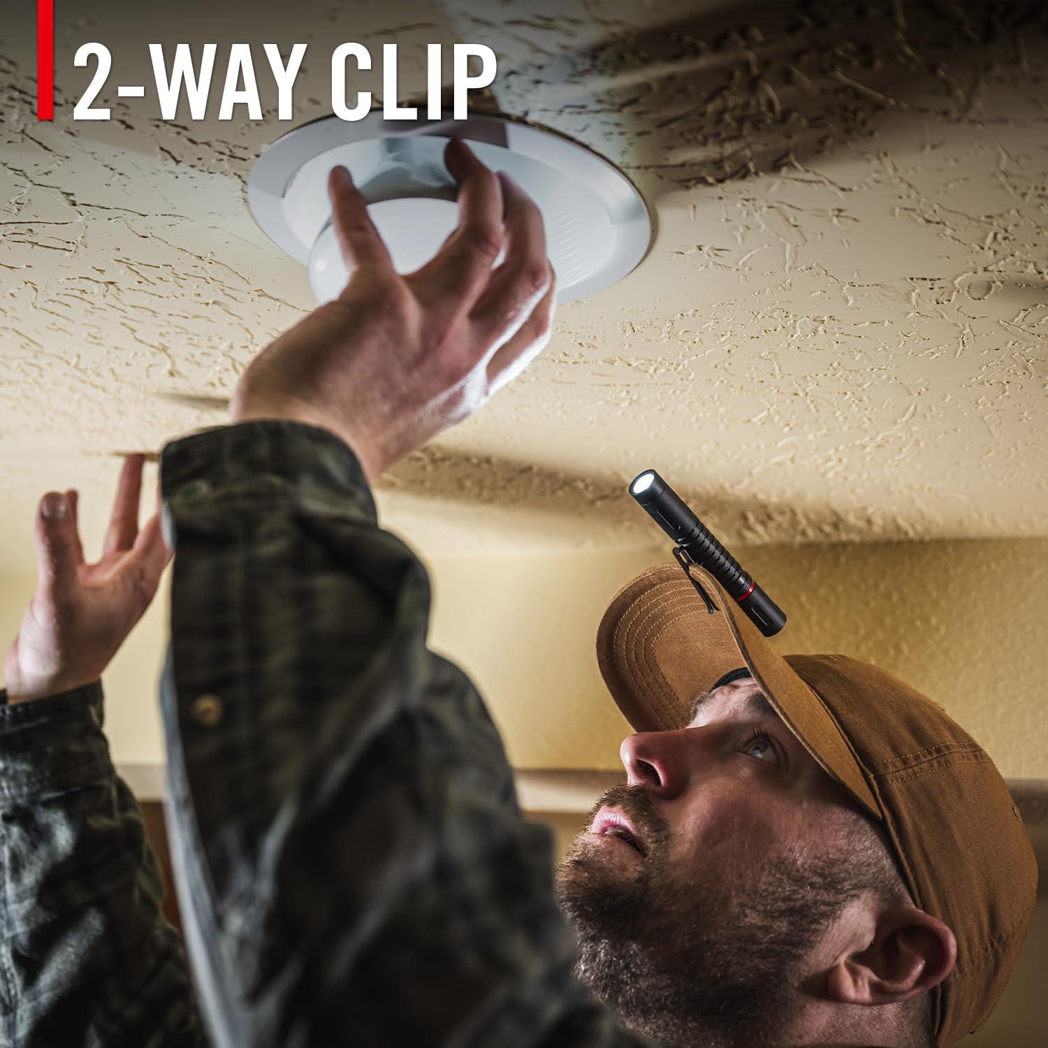 Linterna Recargable COAST XT10R 280 Lúmenes con Enfoque Giratorio