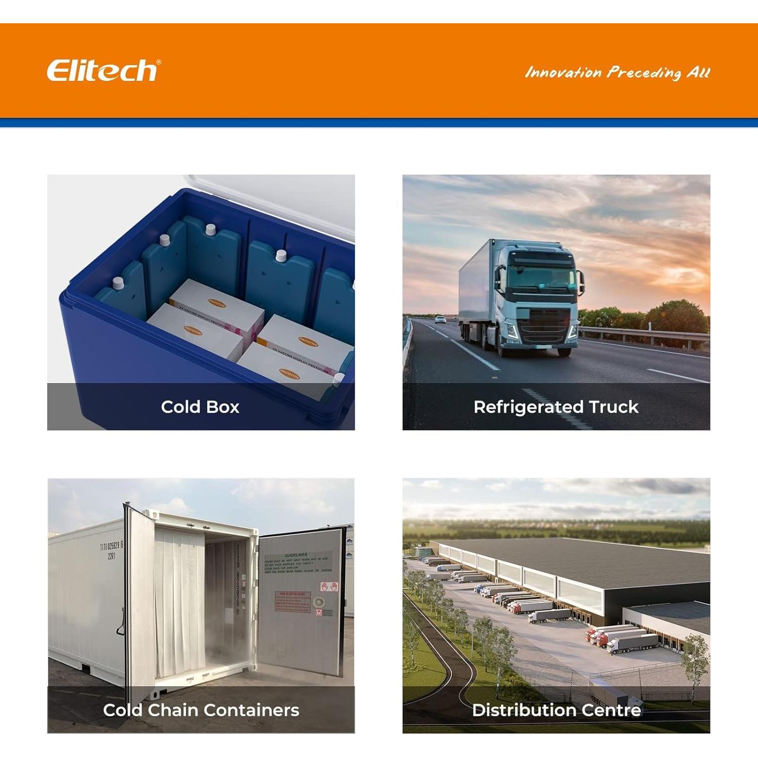 Registrador de Datos de Temperatura Elitech LogEt5T USB Reutilizable