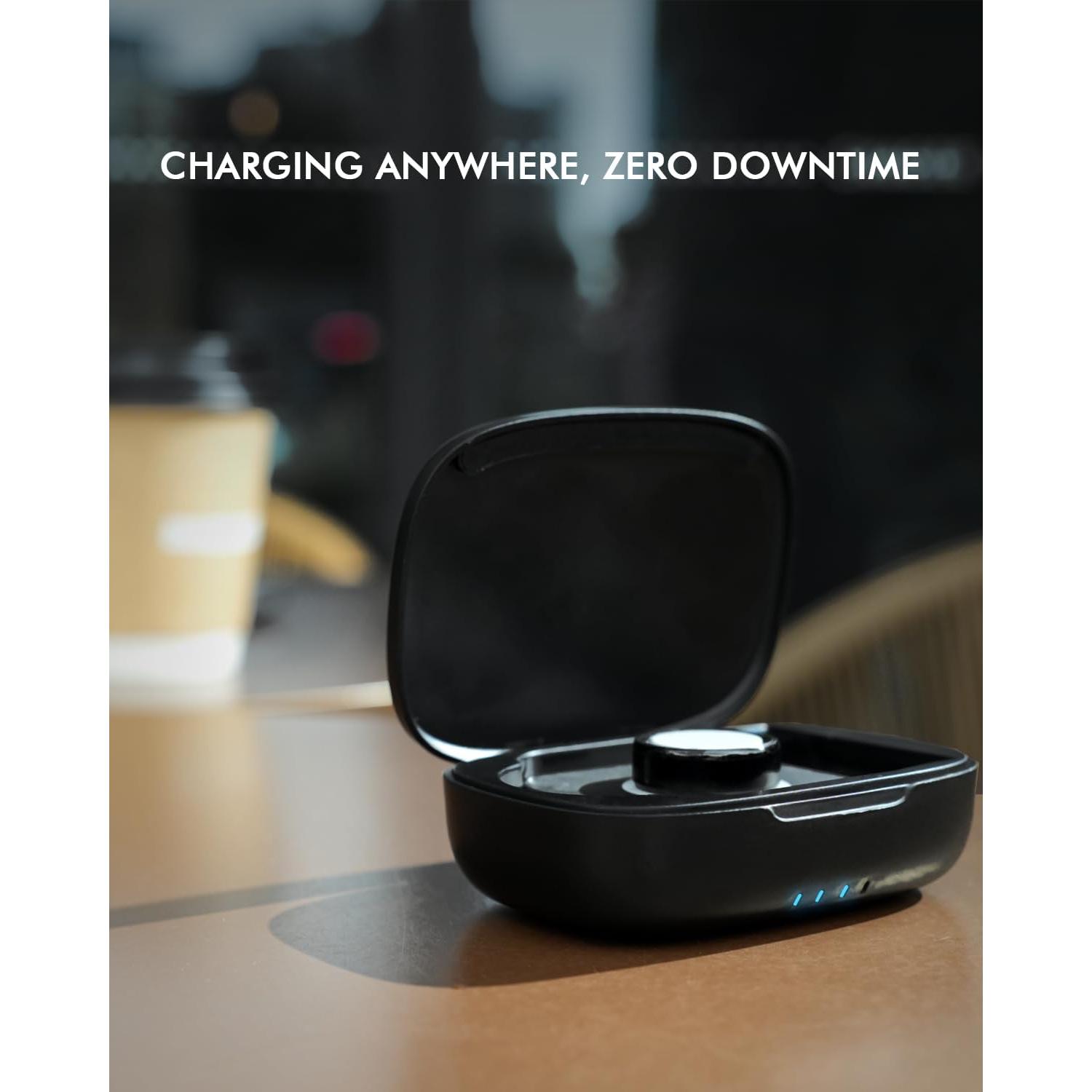 Estuche de Carga Inalámbrico Doohoeek para Oura Ring 4 y 3