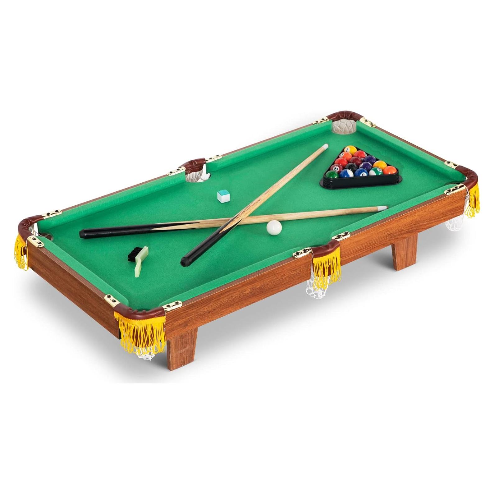 Mesa de Billar Mini REAHOISY 91.4x45.7 cm Completa