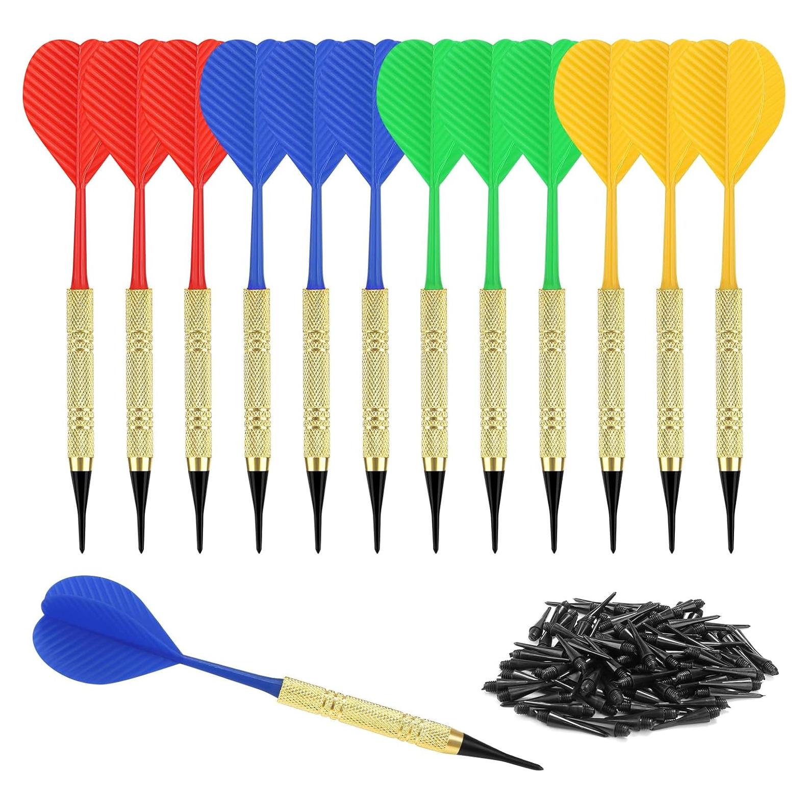 Dardos de Punta Suave Accmor AC8304 - 12 Piezas con 100 Puntas