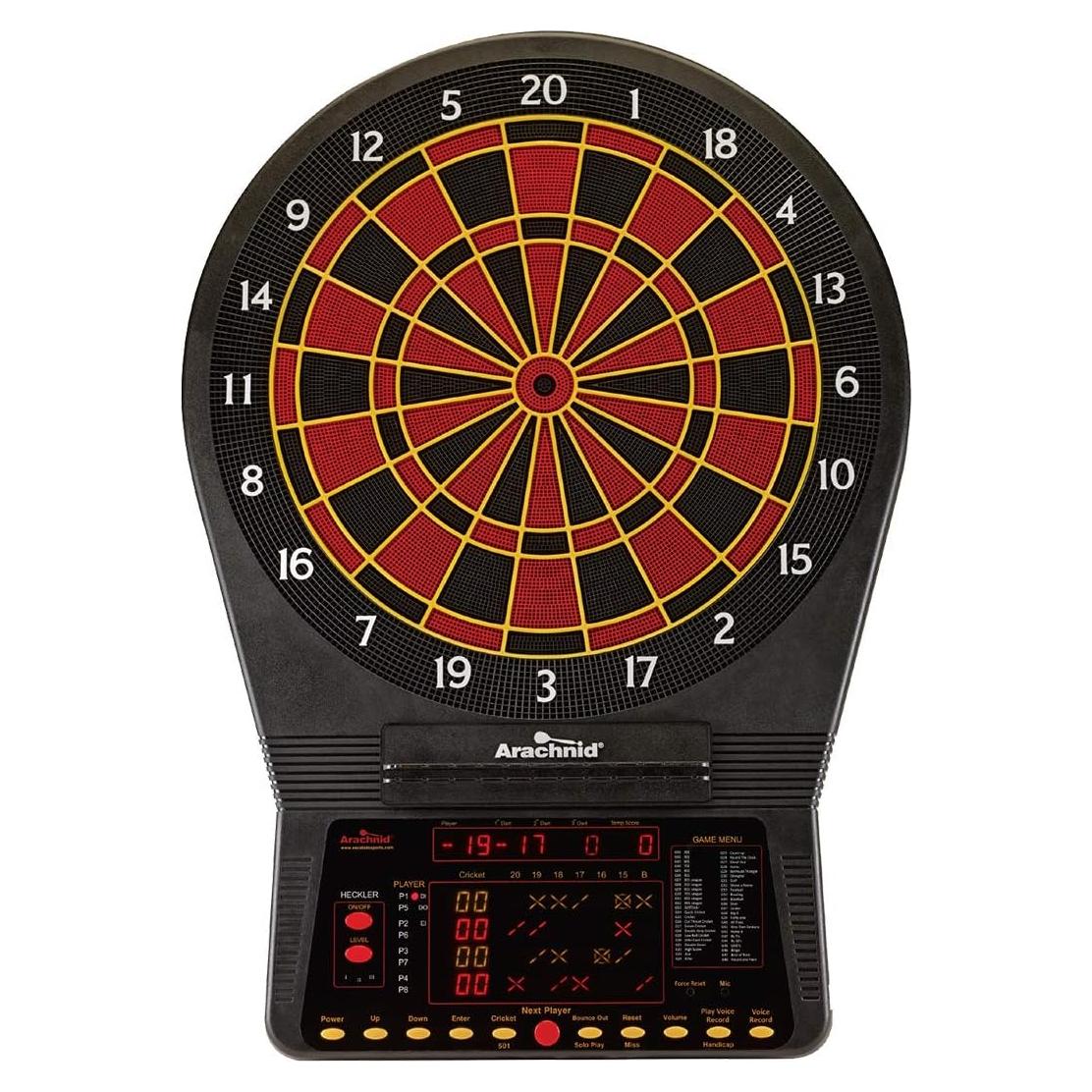 Tablero de Dardos Electrónico Arachnid Cricket Pro 900 - 39.37 cm