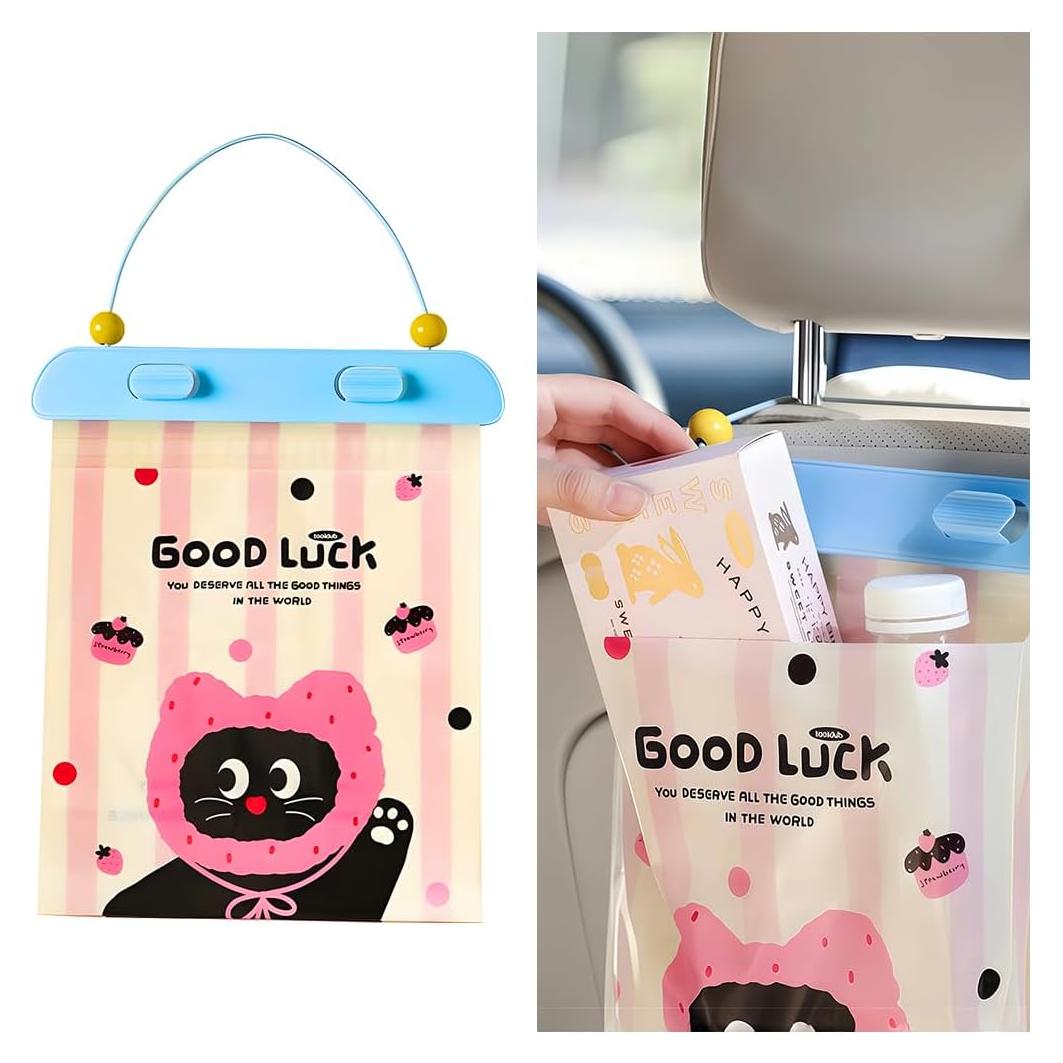 Bolsa de Basura Colgante para Auto Zpana 30x23x25.5cm