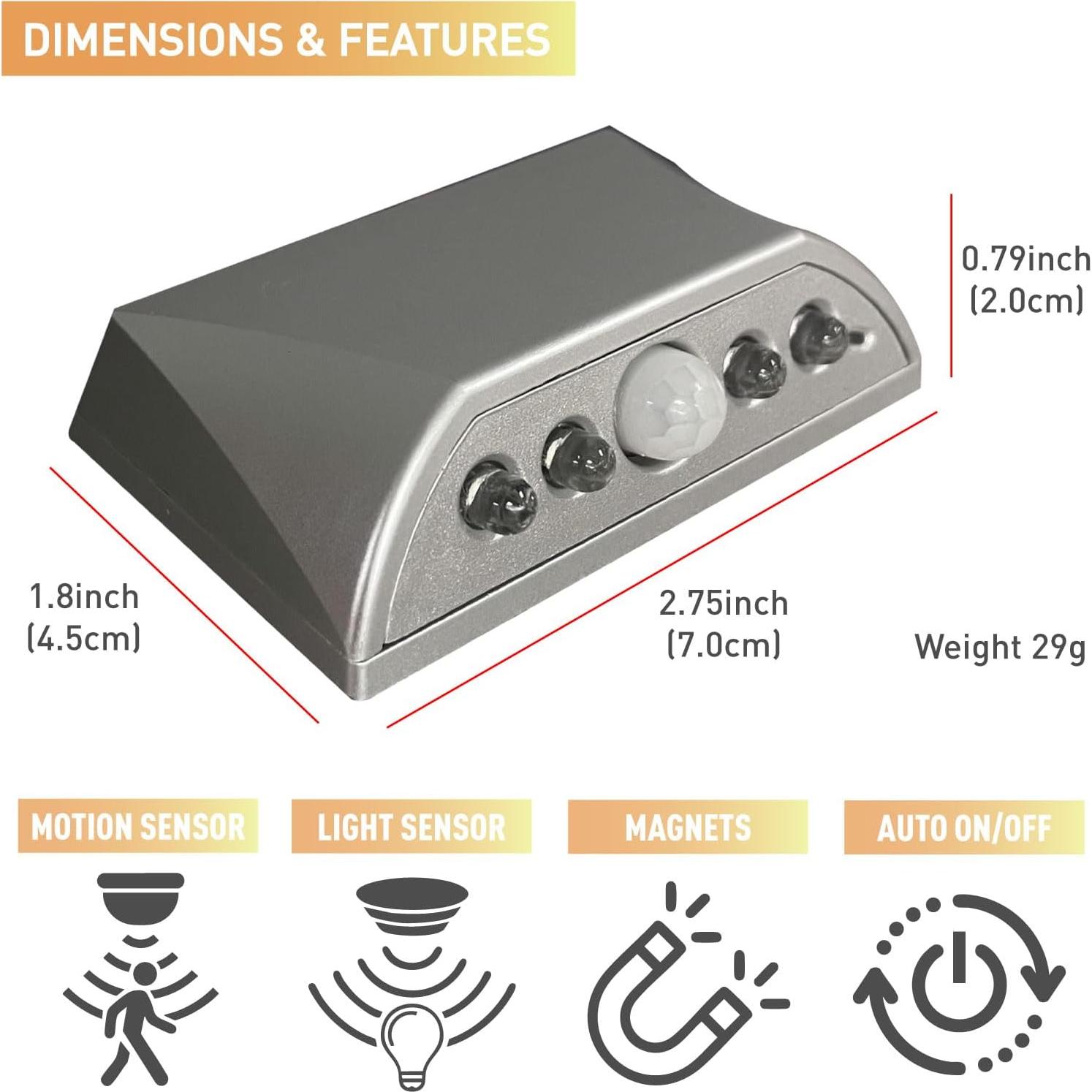 Luz de Llave con Sensor de Movimiento RADIXIUM KEYLUMIN LED