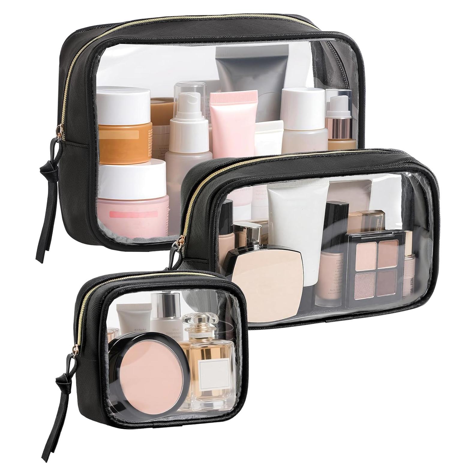 Bolsa de Maquillaje de Viaje Vorspack - 3 Piezas Transparente