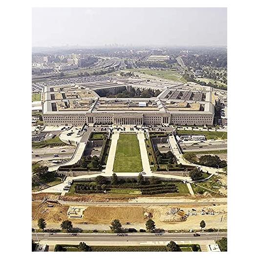 Fotografía Aérea del Pentágono y Parade Ground 38x30 cm