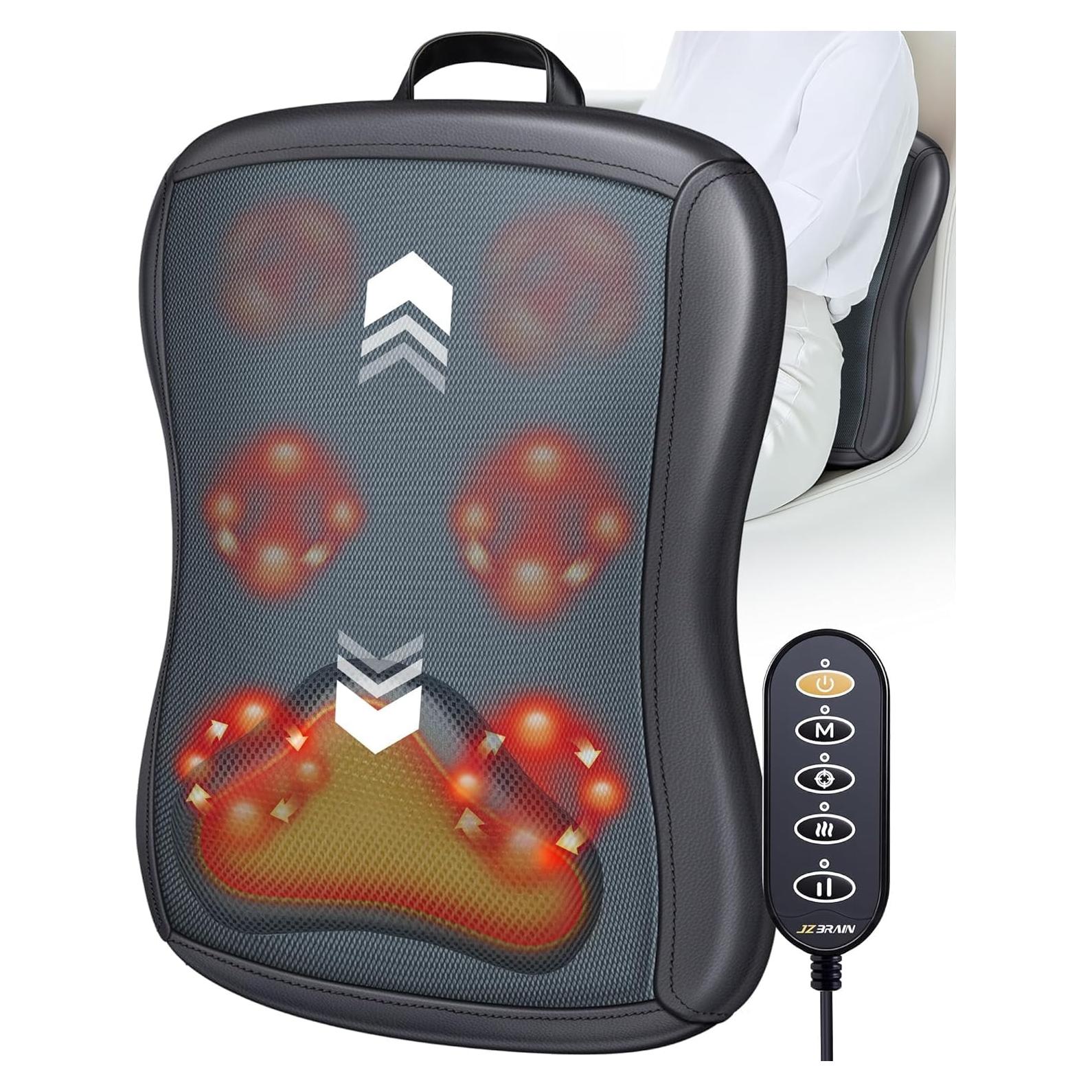 Masajeador de Espalda Shiatsu JZBRAIN FE-3307 con Calor