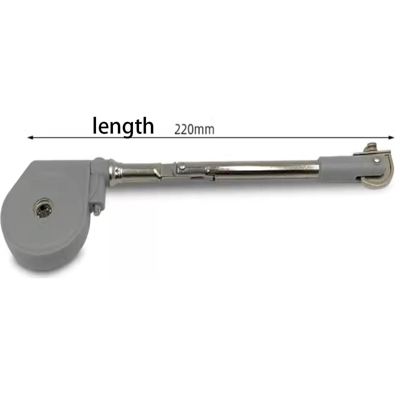 Hinge de Soporte Abatible YUEZIYE 2 Paquetes 105° Gris Claro