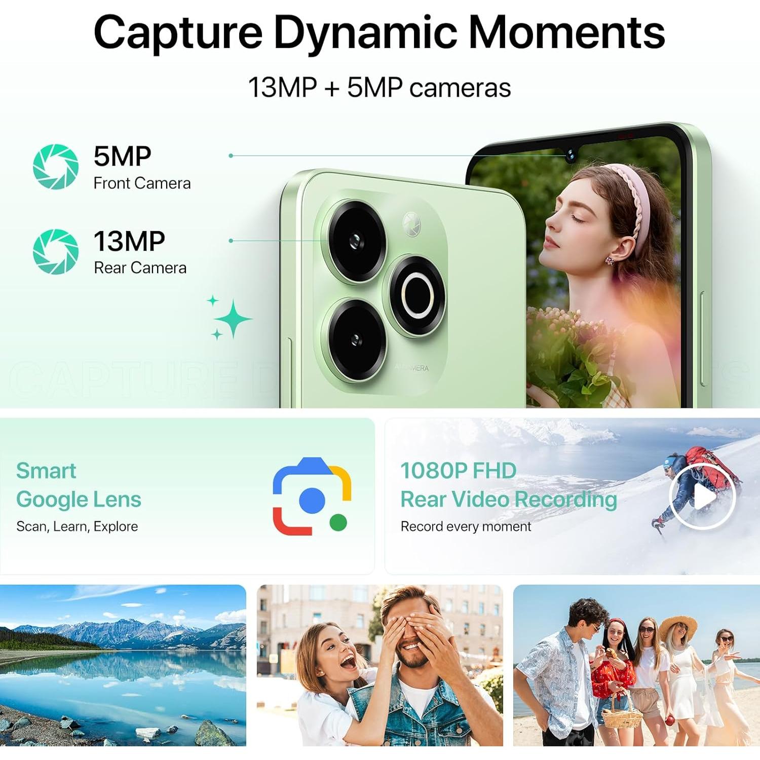 UMIDIGI G9X Teléfono Celular Desbloqueado 6.75" 90Hz 5000mAh