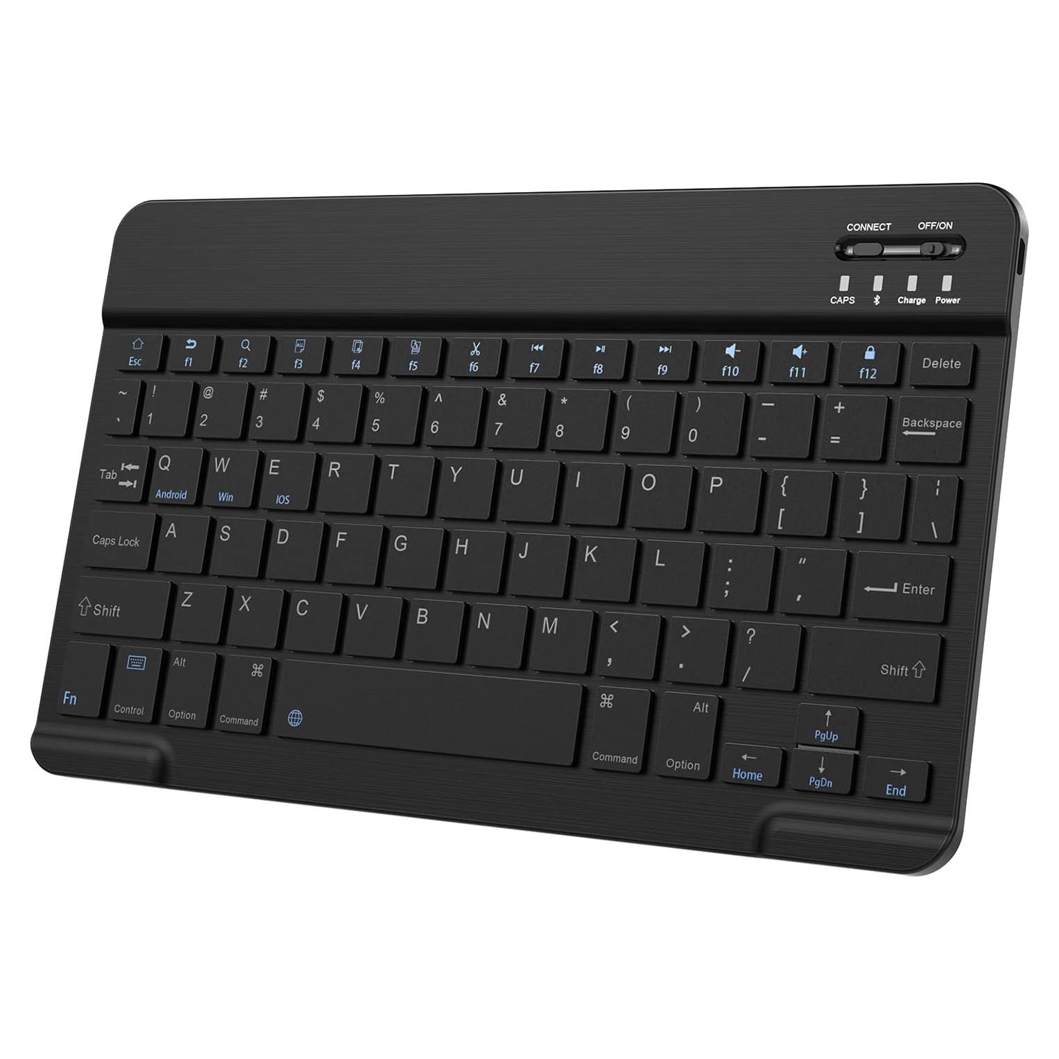 Teclado Bluetooth Ultra Delgado TOHAKATA para iPad y Smartphone