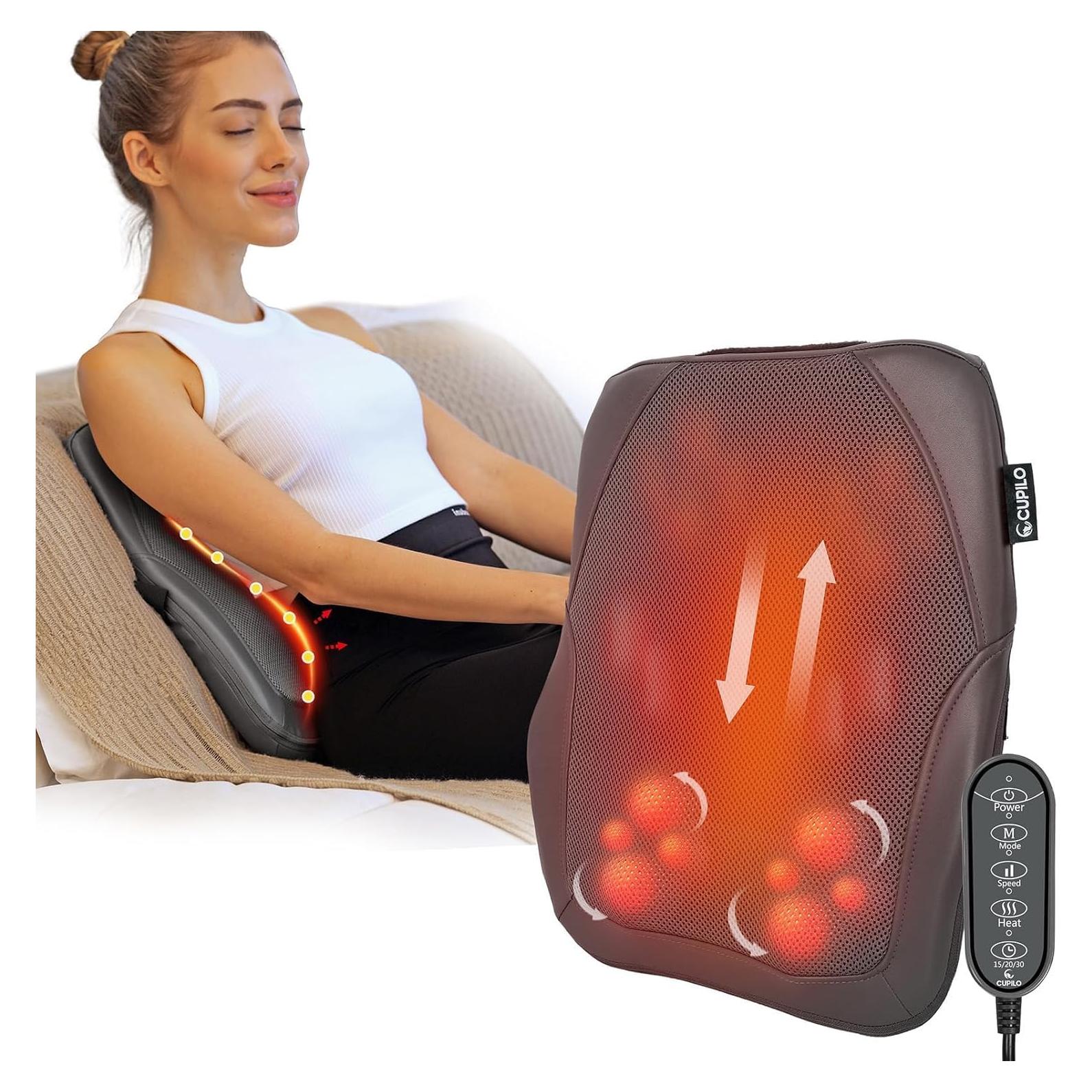 Masajeador de Espalda Baja CuPiLo CPL-2243 3D Shiatsu