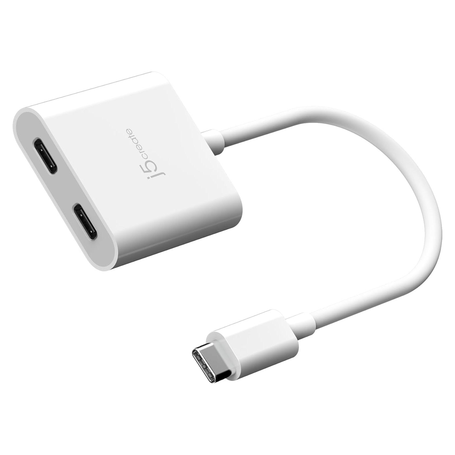Adaptador USB-C j5create JCA164 4K 240Hz Carga 100W