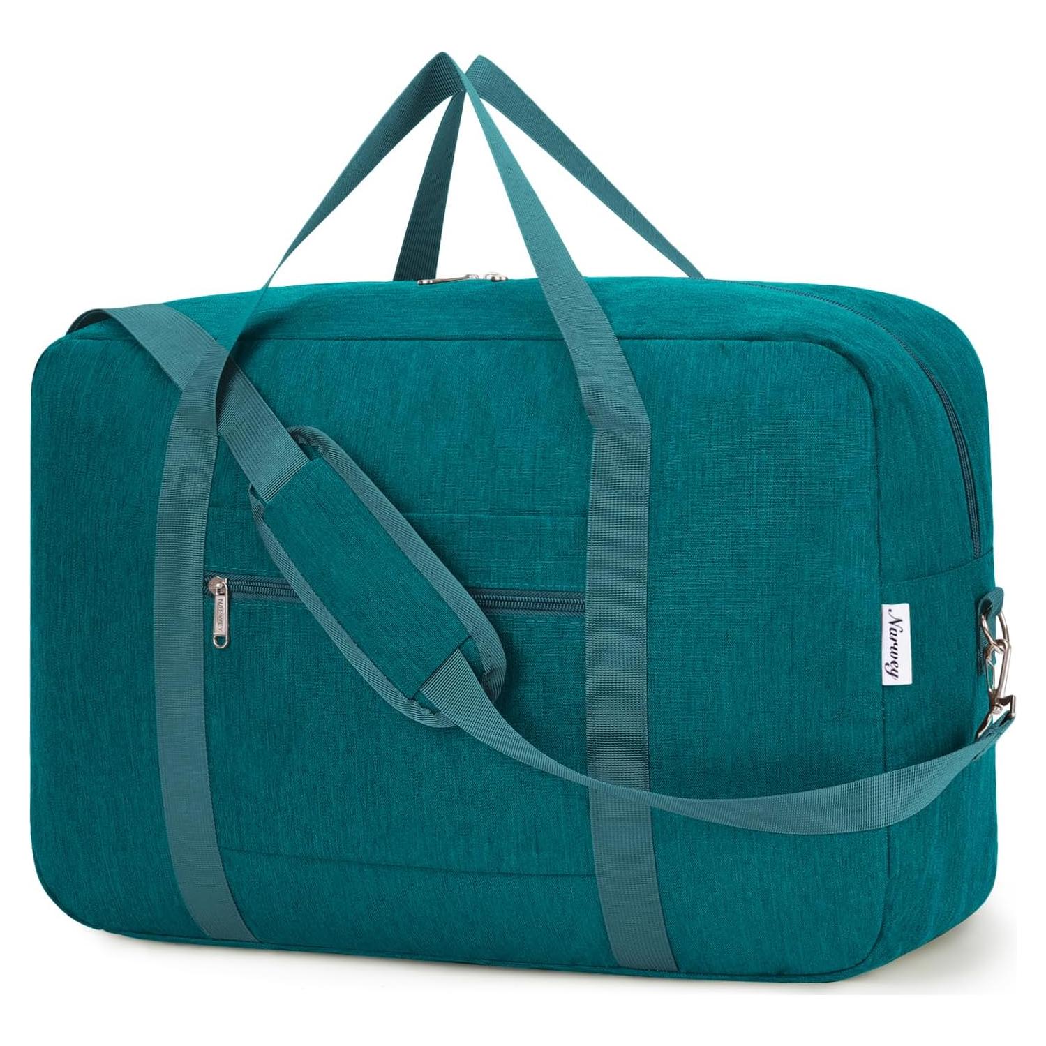 Bolsa de mano Narwey 40L Verde Azulado 52.1x35.1x22.1 cm