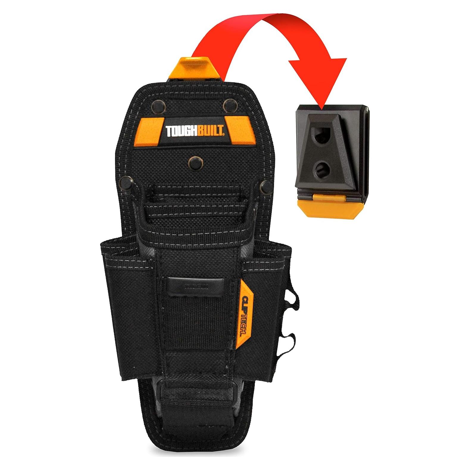 Bolsa de Técnico ToughBuilt TB-CT-36-L7, 7 Bolsillos, Negra