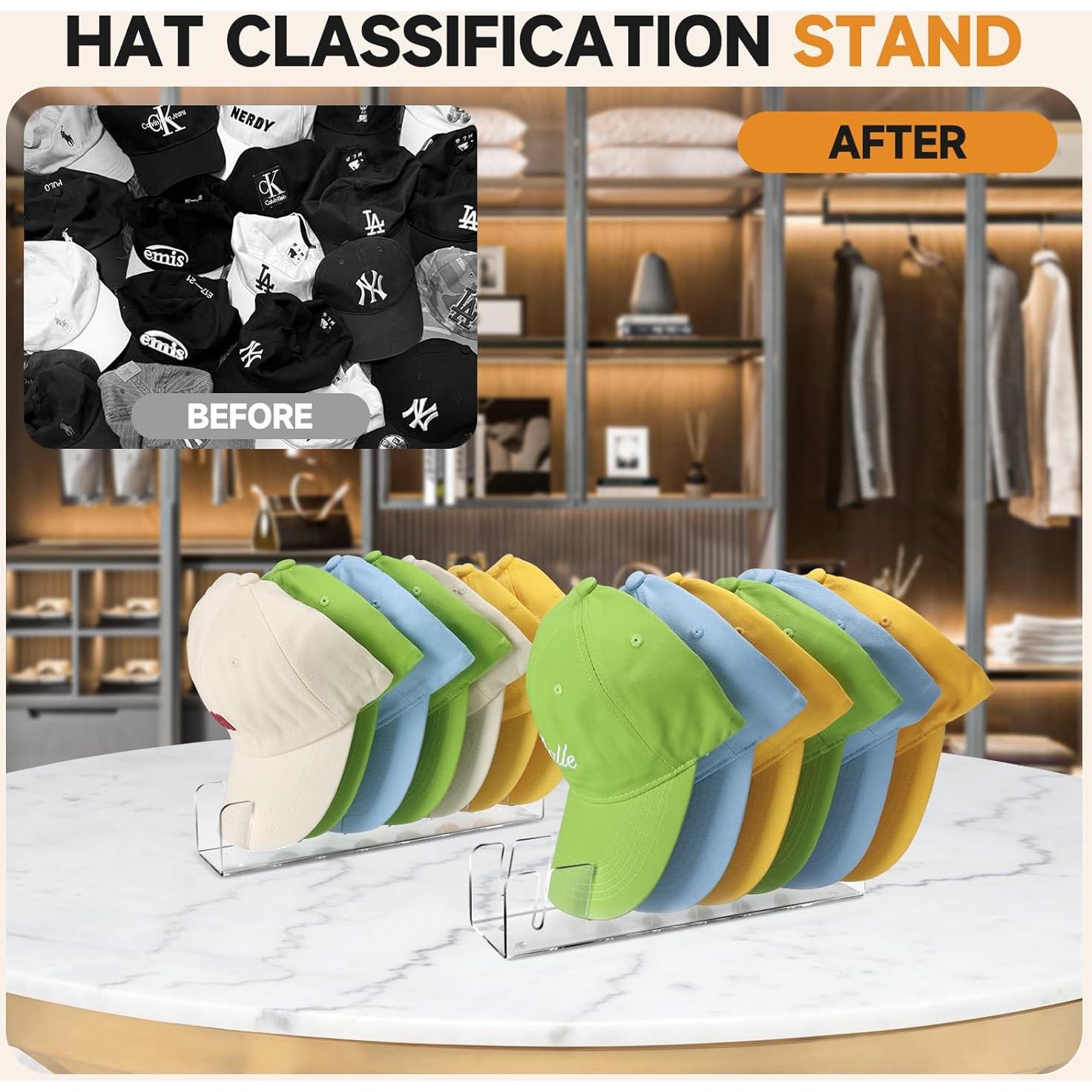 Organizador de Gorras Acrílico Hugro Tarfive 2-Pack 14 Gorras