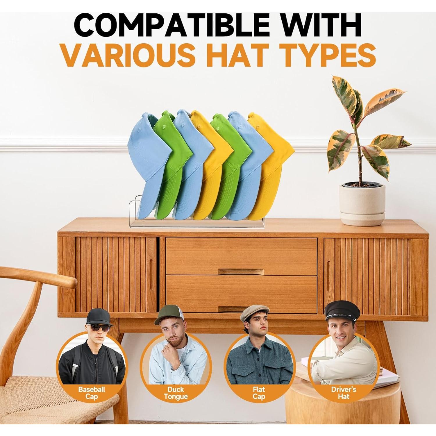Organizador de Gorras Acrílico Hugro Tarfive 2-Pack 14 Gorras