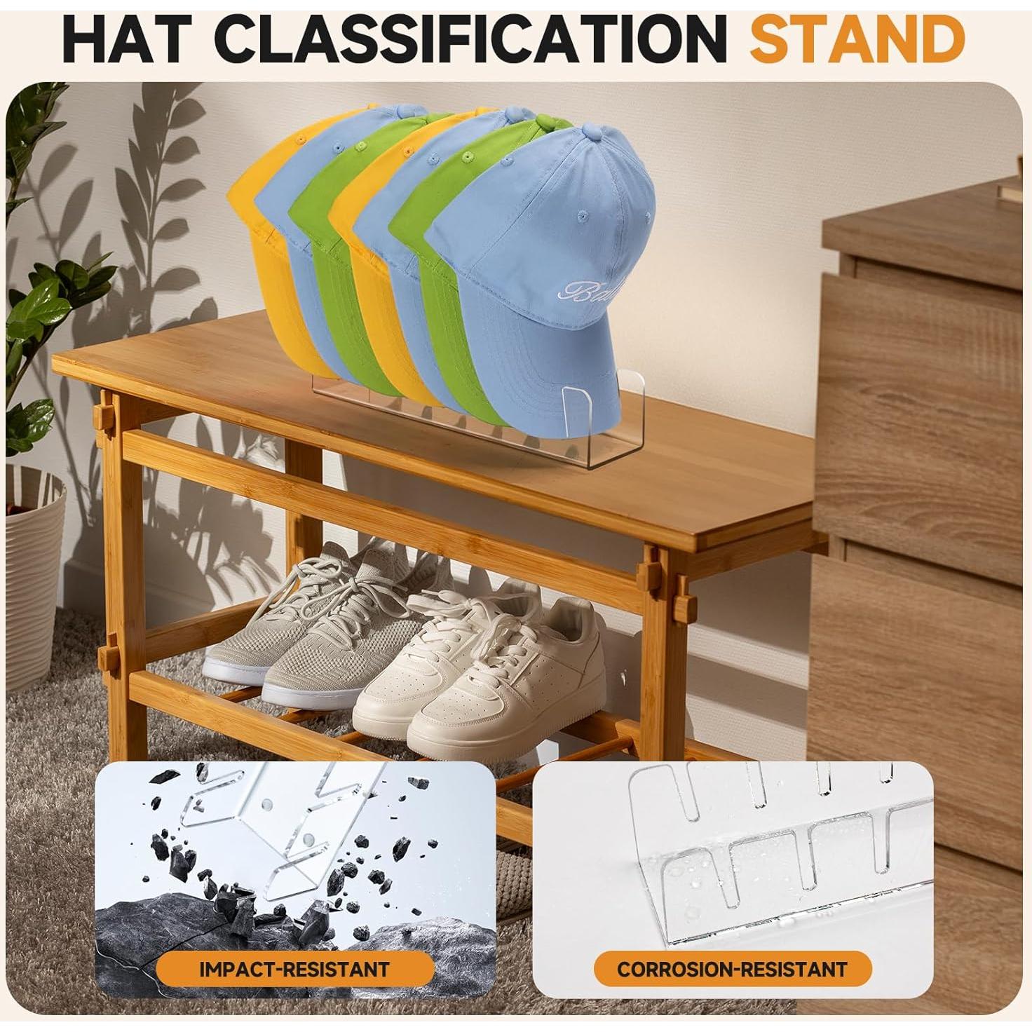 Organizador de Gorras Acrílico Hugro Tarfive 2-Pack 14 Gorras