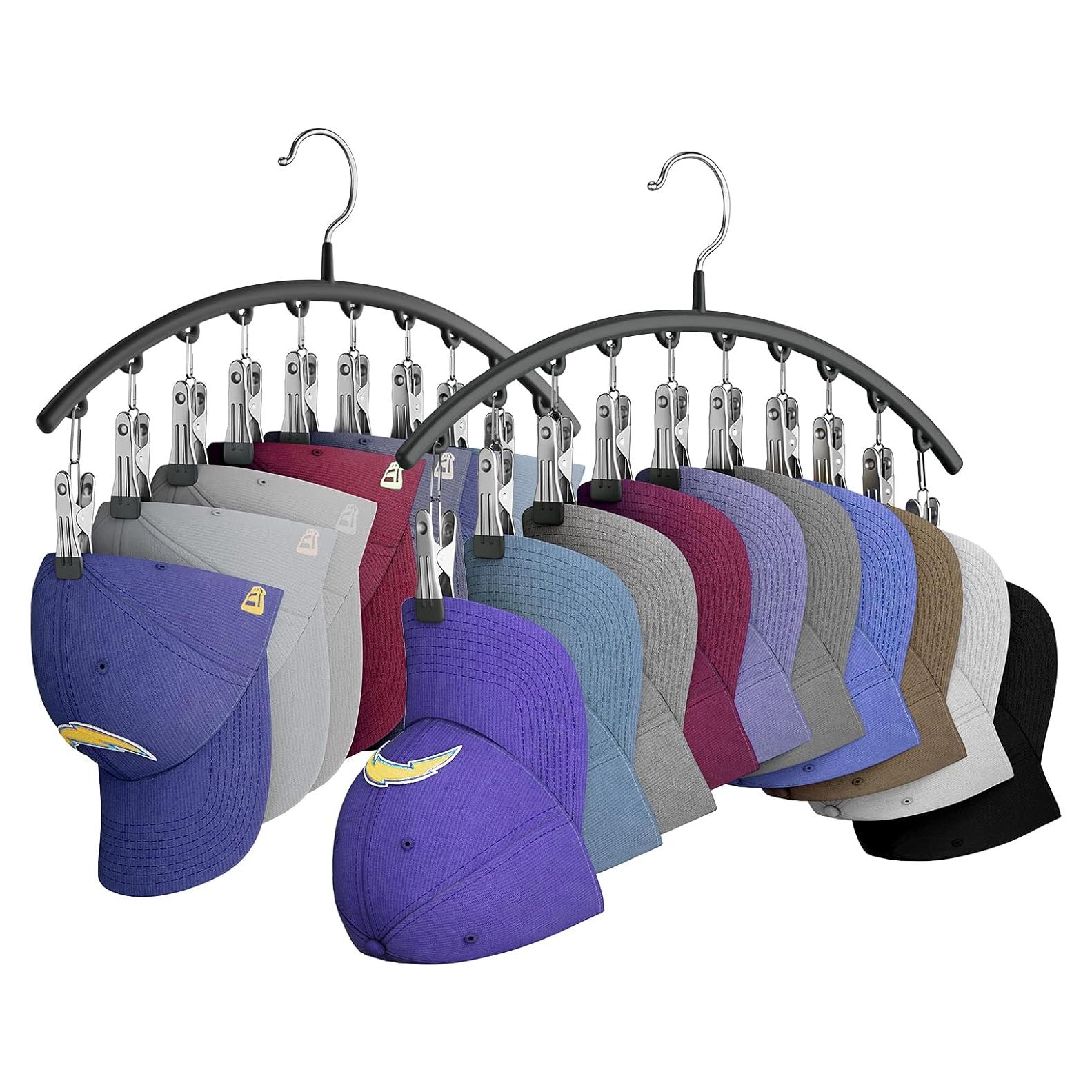 Perchas para Sombreros Yecuip - Organizador de Closet con 10 Clips