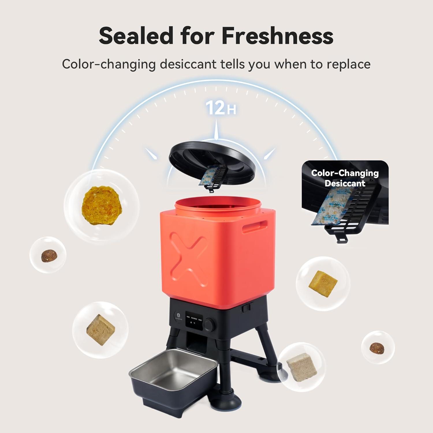 Comedero Automático para Perros Molly&Cody 14L Anti-Bloqueo