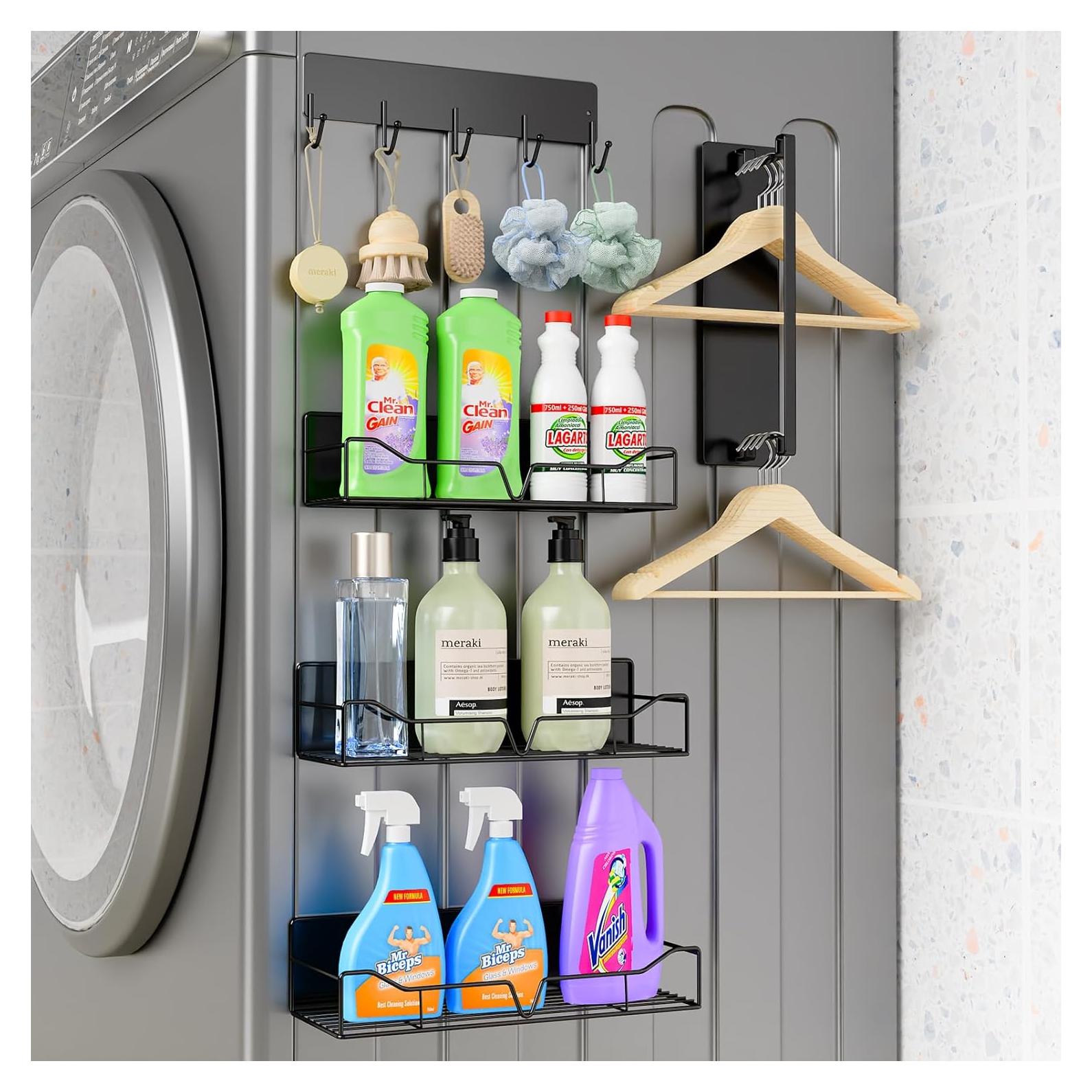Paquete de 5 estantes magnéticos Genérica para cocina y lavandería