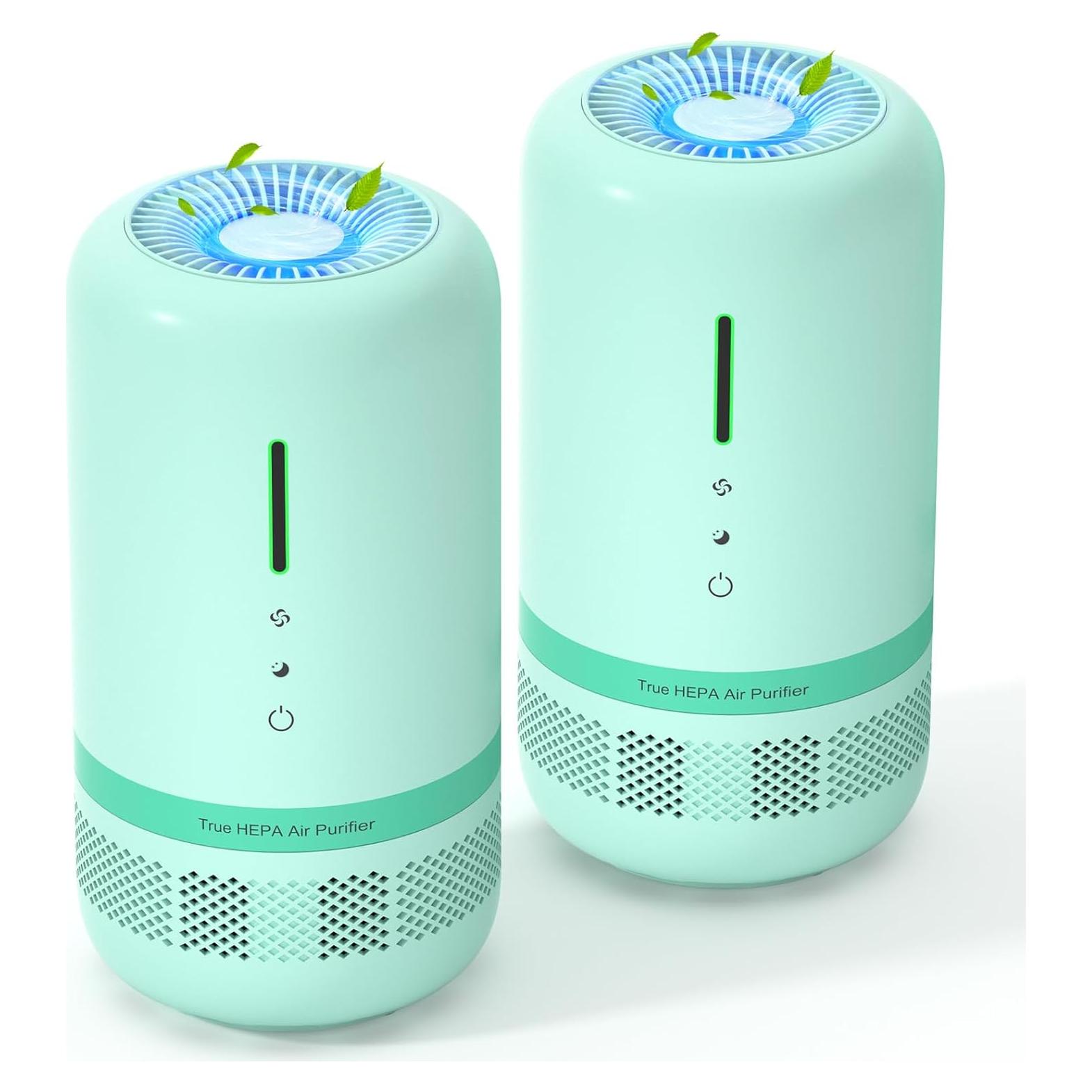 Purificadores de Aire Vendfo VF04 HEPA 99.97% 2 Unidades