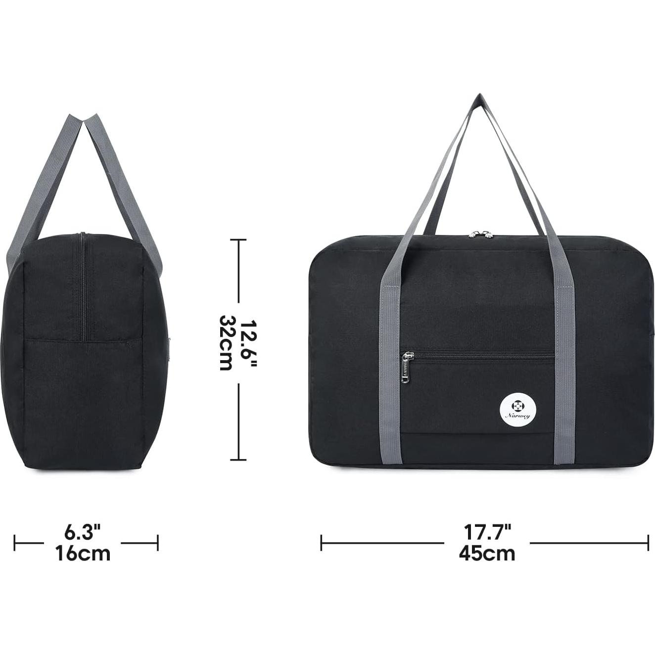 Bolsa de Viaje Plegable Narwey 45.72x35.56x20.32 cm Resistente
