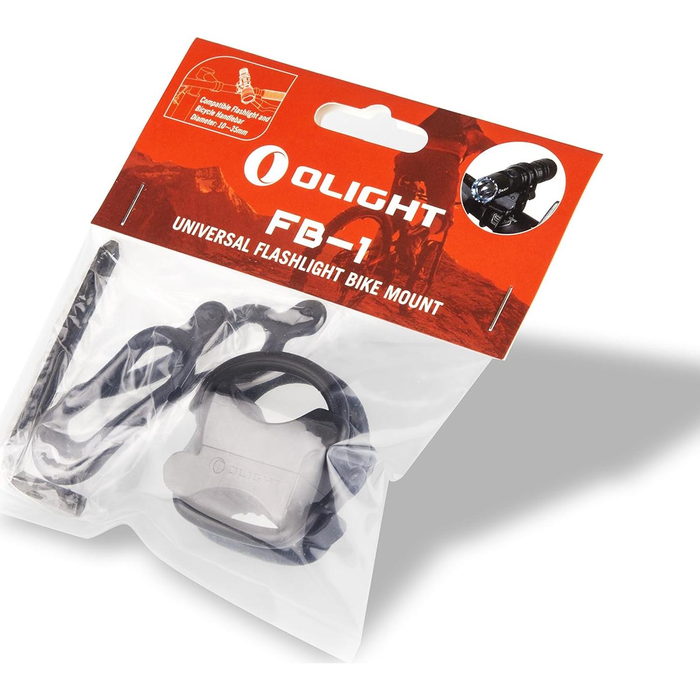 Soporte Universal para Linterna de Bicicleta OLIGHT FB-1