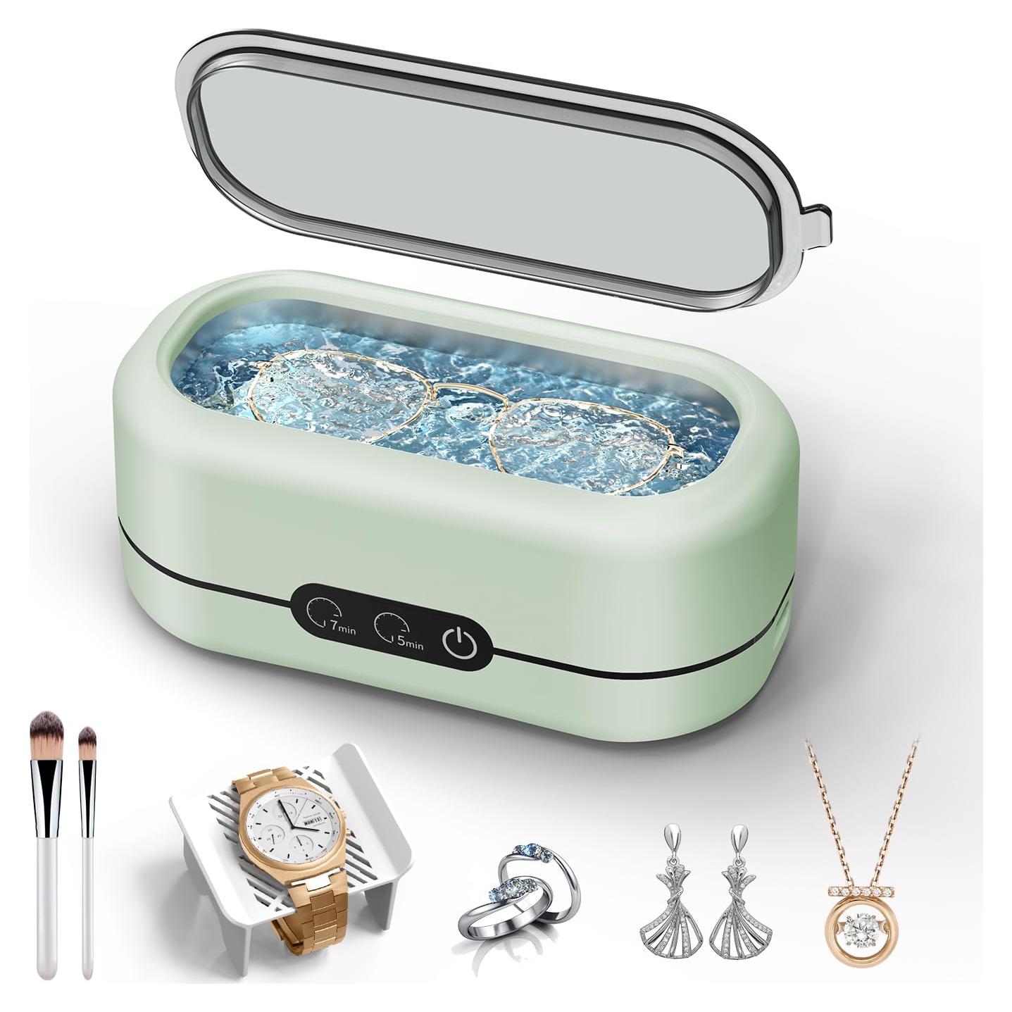 Limpiador Ultrasónico de Joyas BYASKZIV M9B-03 48KHz 355ml