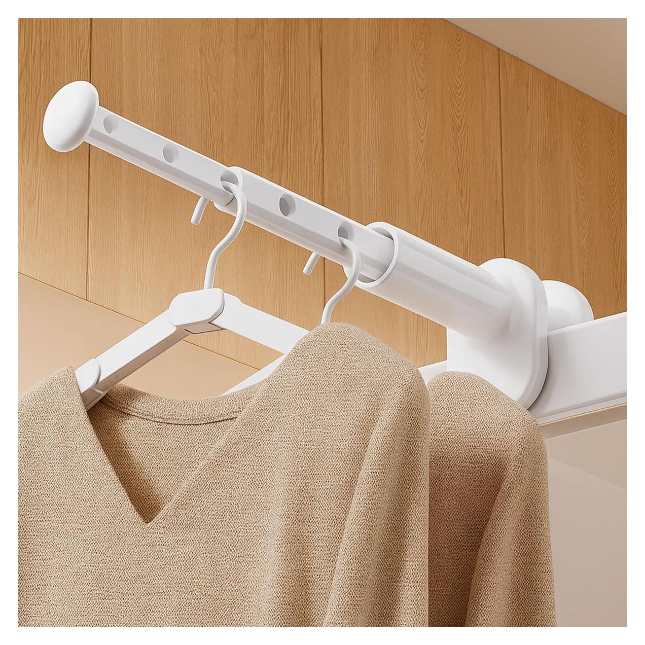 Perchero Retráctil Euthymiaze para Secar Ropa de Viaje - 2 Unidades