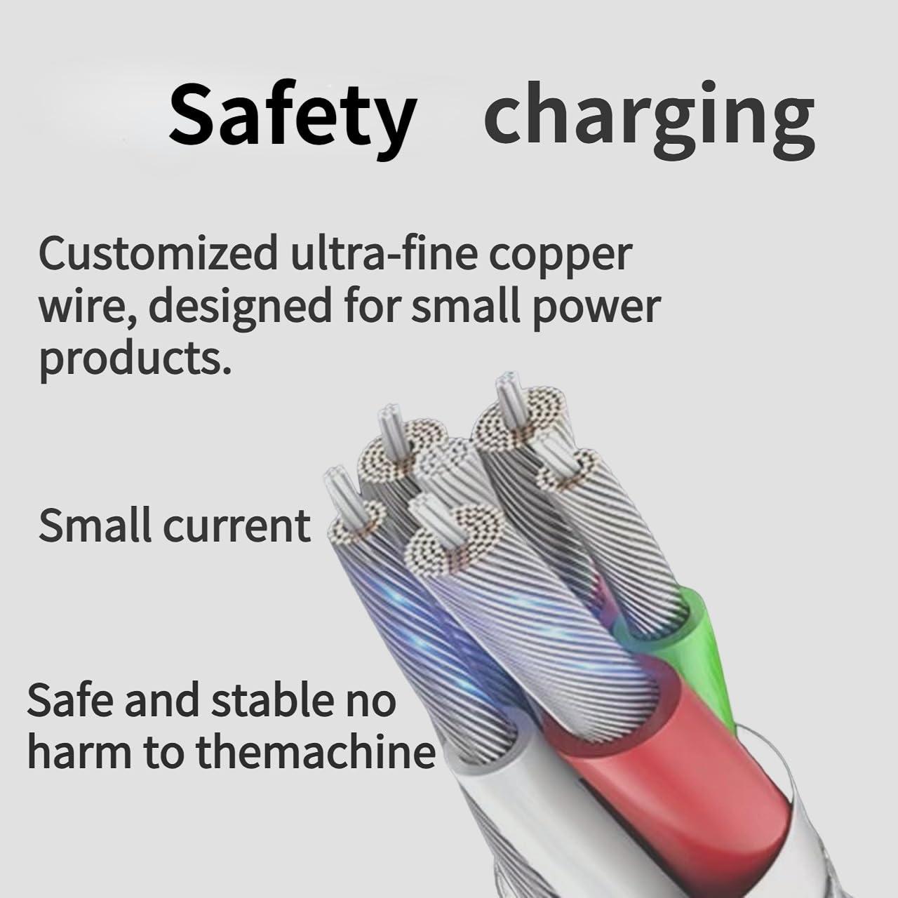 Paquete de 2 Cables de Carga Type-C Xinya 1.0m y 0.6m