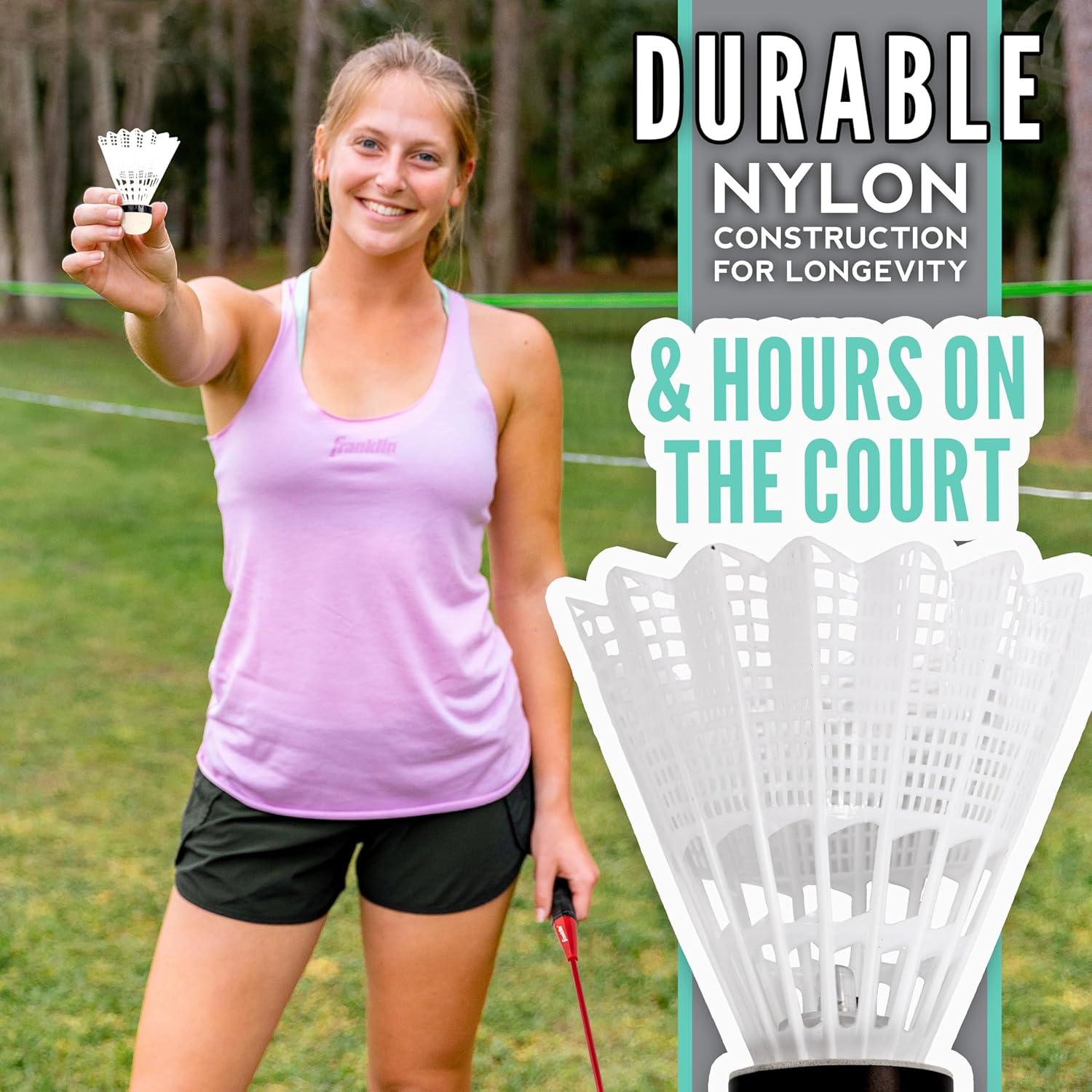 Conjunto de Raquetas de Bádminton Franklin Sports LED 2 Jugadores