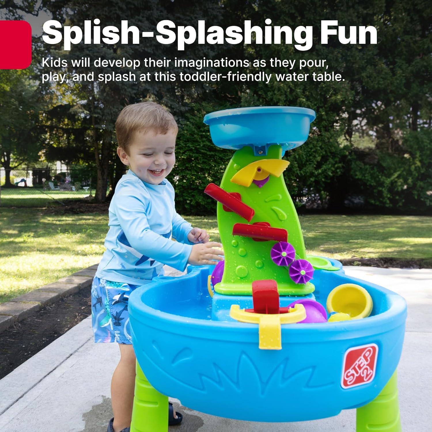 Mesa de Agua Splash Pond Step2 con Cubierta 13 Piezas