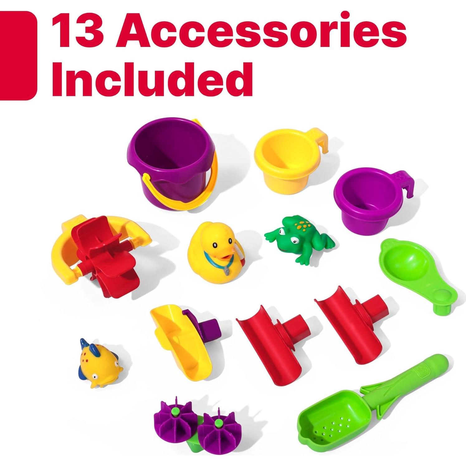 Mesa de Agua Splash Pond Step2 con Cubierta 13 Piezas