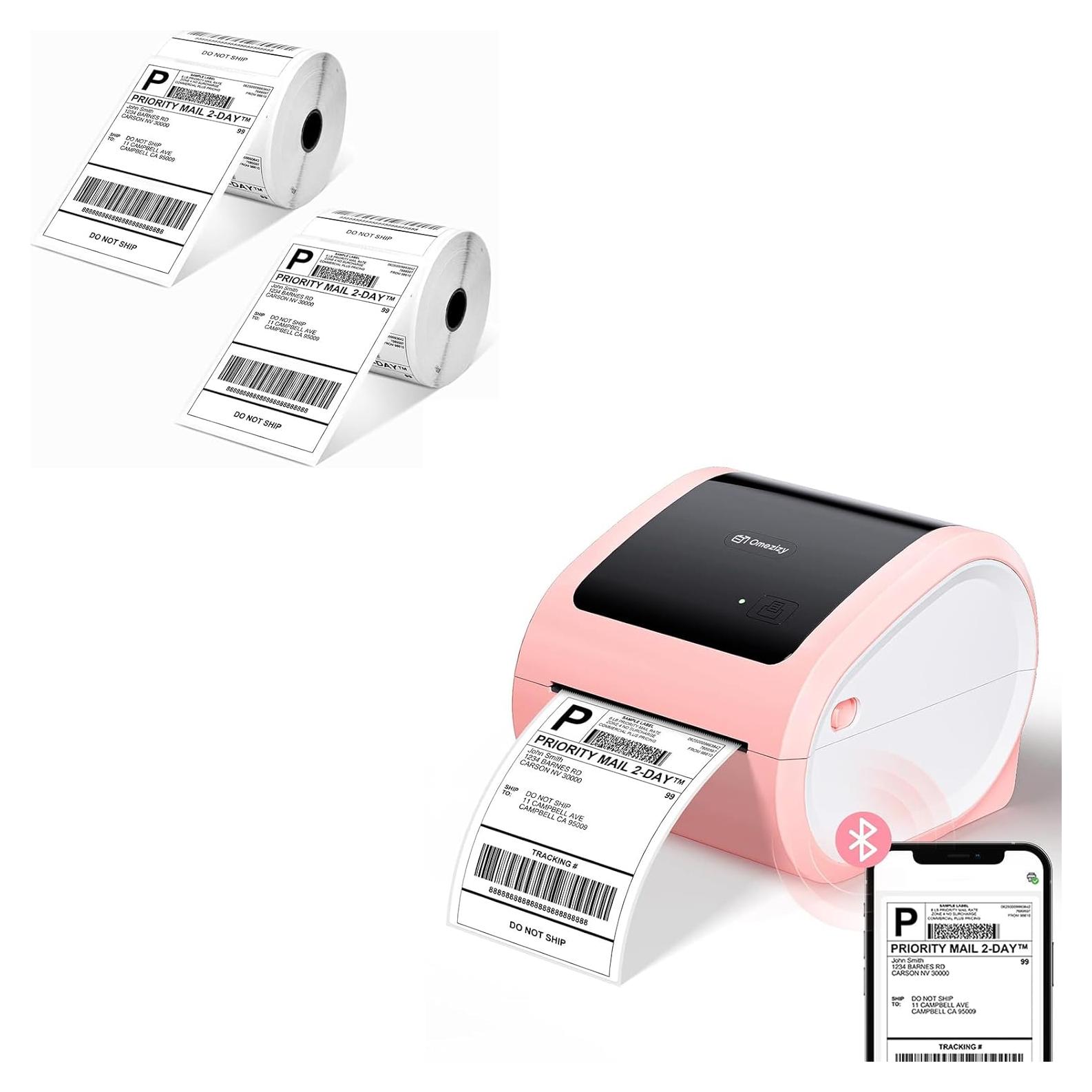 Impresora de Etiquetas Térmicas Omezizy D Bluetooth 4x6"