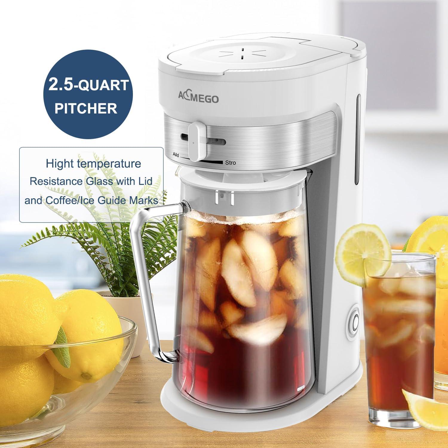 Hacedor de Té Helado Aemego 2.5L con Filtro Reutilizable