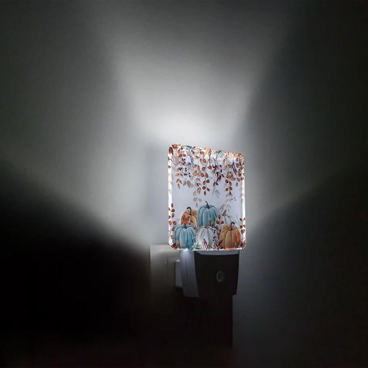 Luz Nocturna LED Calabaza Home L6 con Sensor Automático