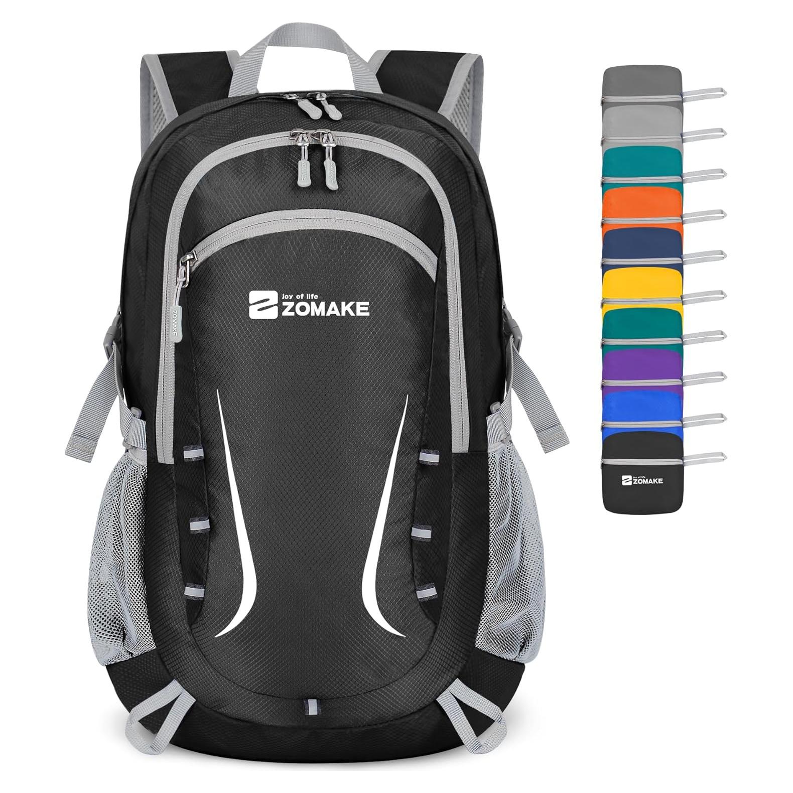 Mochila Plegable ZOMAKE 35L Resistente al Agua para Senderismo