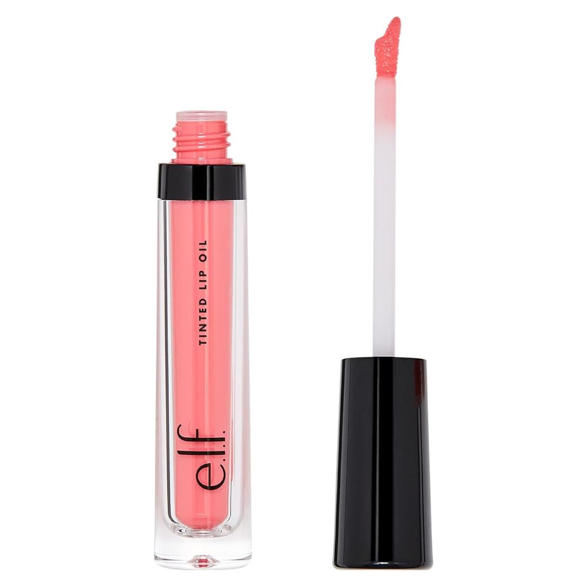 Aceite Labial Tinteado e.l.f. Beso Coral 30 g - Hidratante