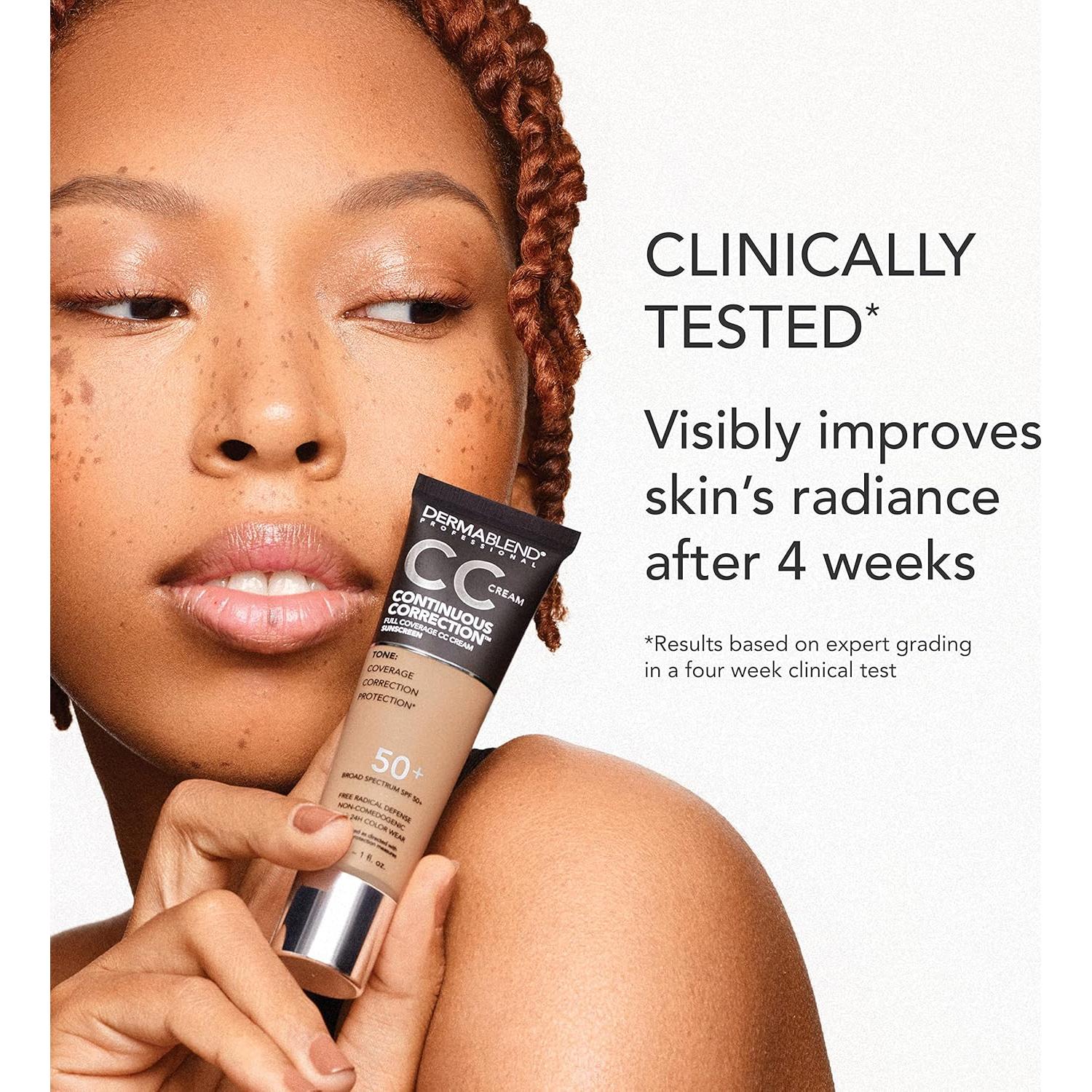 Dermablend CC Crema Base Tono 10N Claro SPF 50+ Cobertura Completa