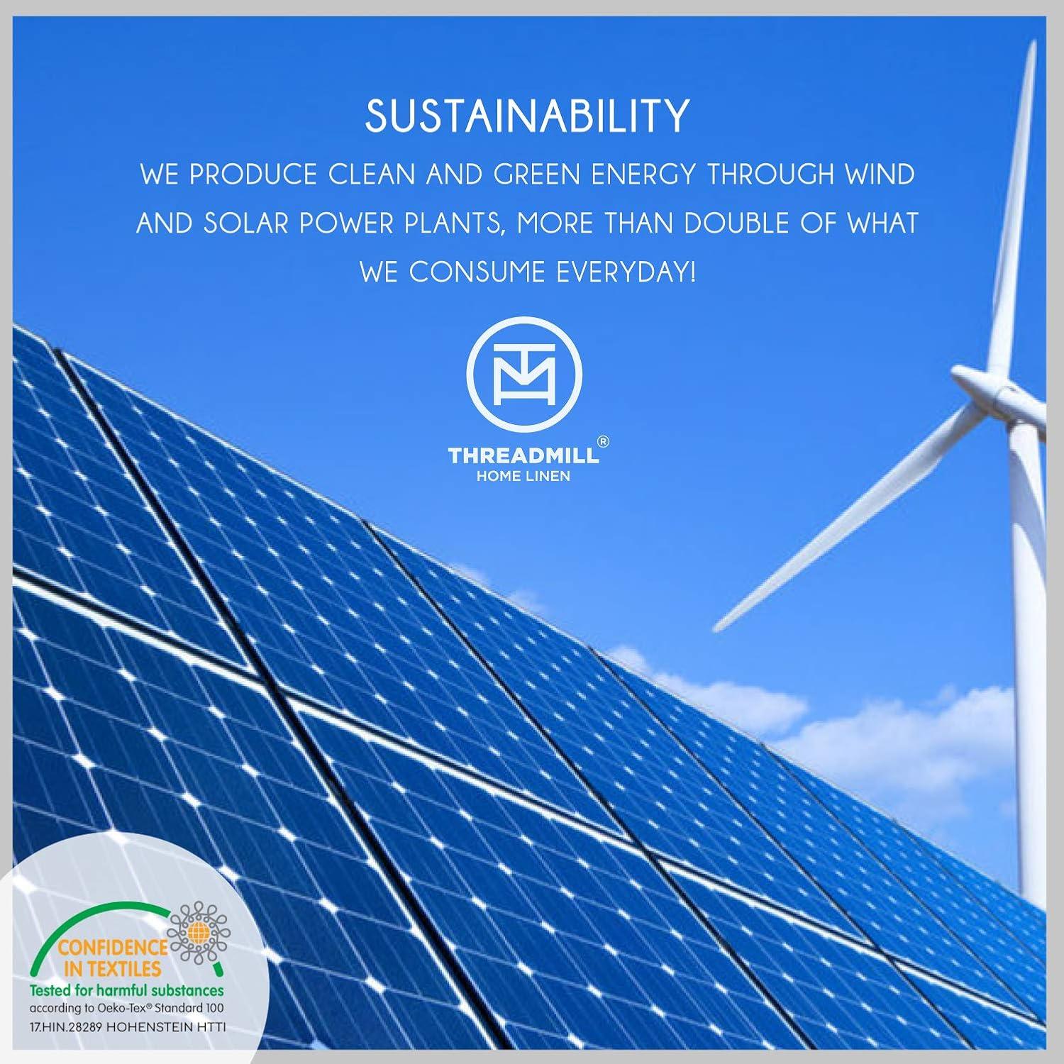 Juego de Sábanas Twin Threadmill 800 Hilos Jacquard Algodón