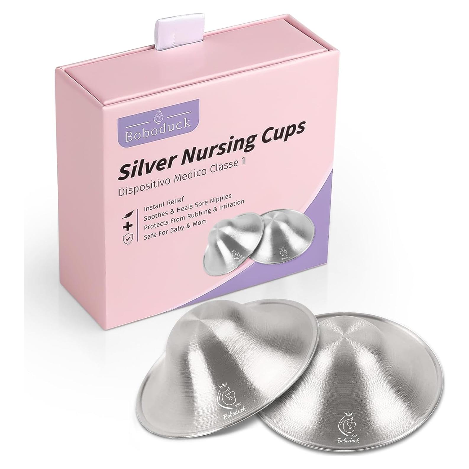 Protectores de pezones Boboduck 925 para lactancia - Tamaño Grande