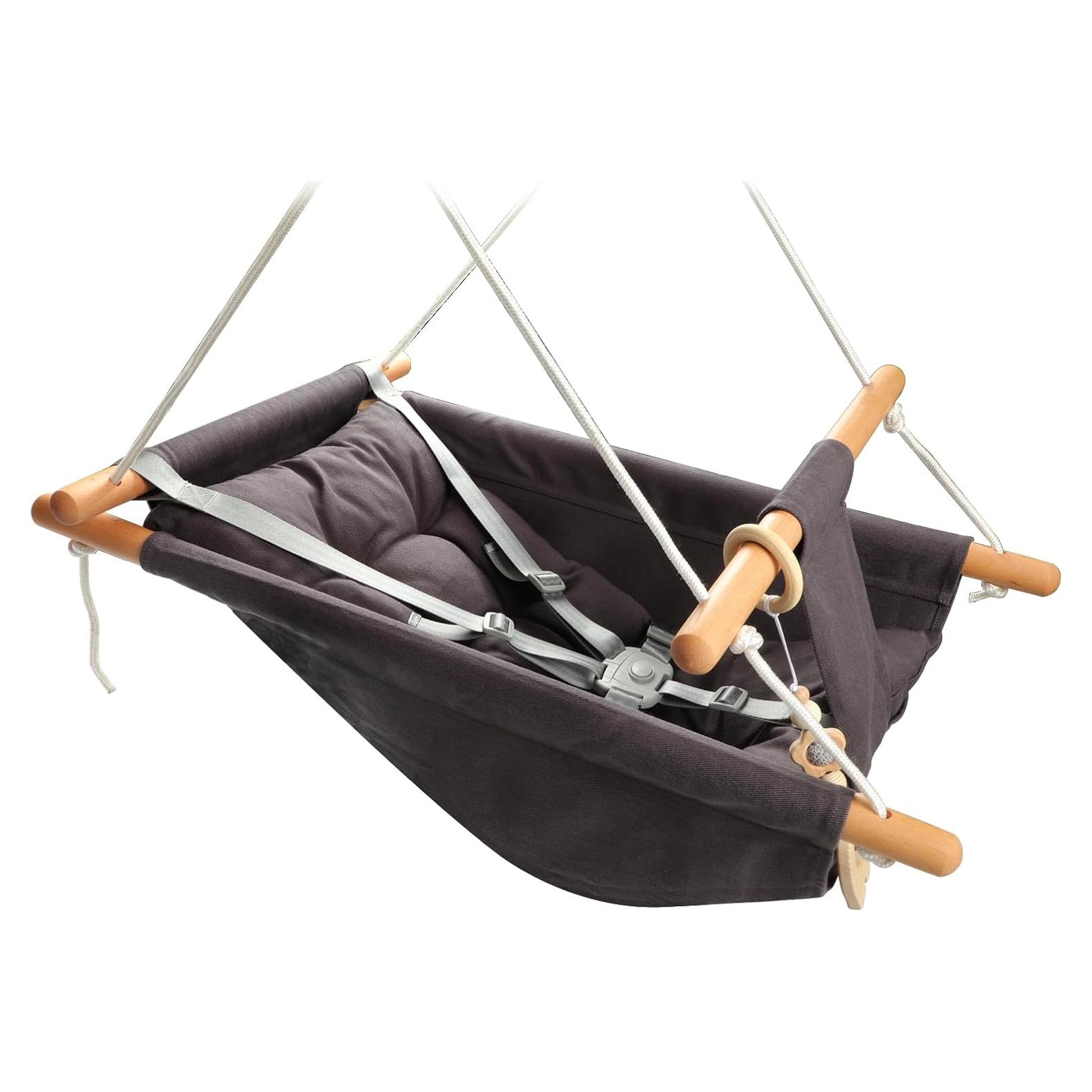 Columpio para Bebés Tislly Ajustable con Cinturón de Seguridad