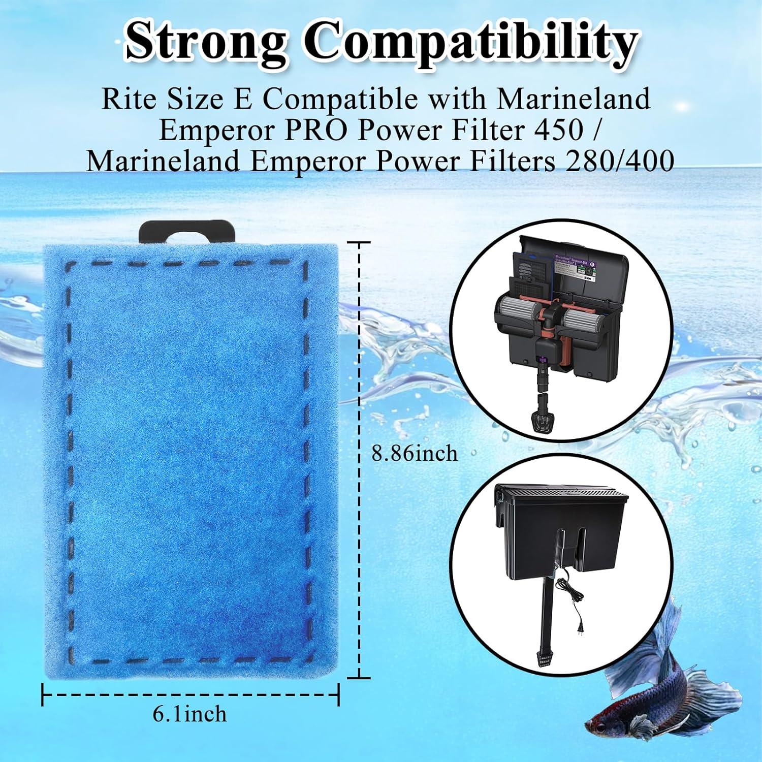 Paquete de 3 Cartuchos de Filtro E Driamor para Acuario