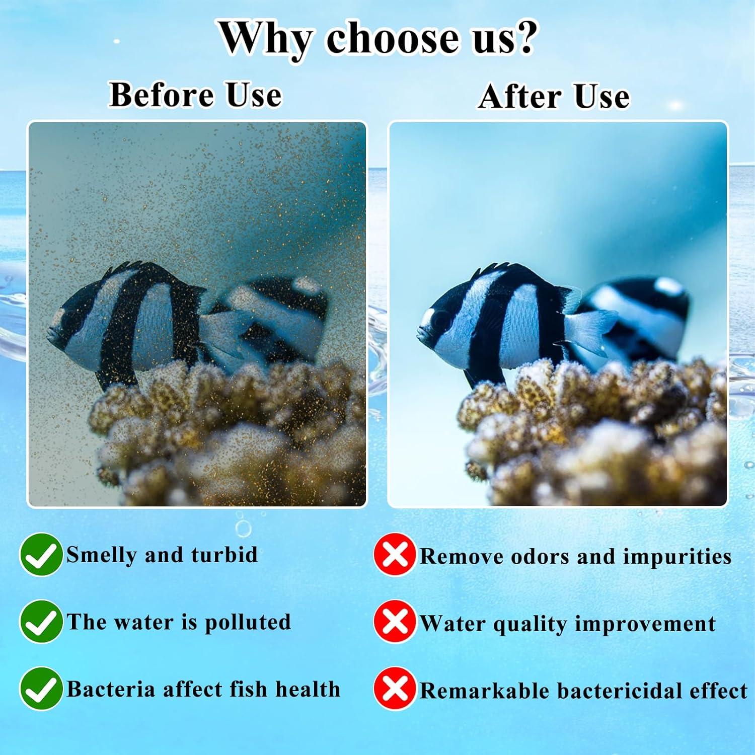 Paquete de 3 Cartuchos de Filtro E Driamor para Acuario