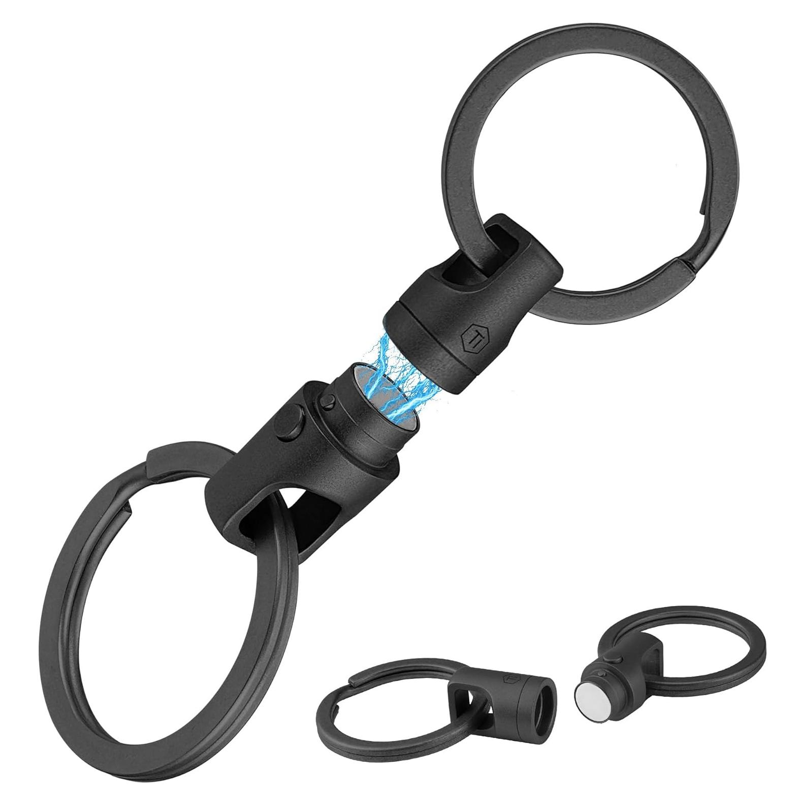 Conector de Llave Magnético KeyUnity KA45 de Titanio 9.07 kg