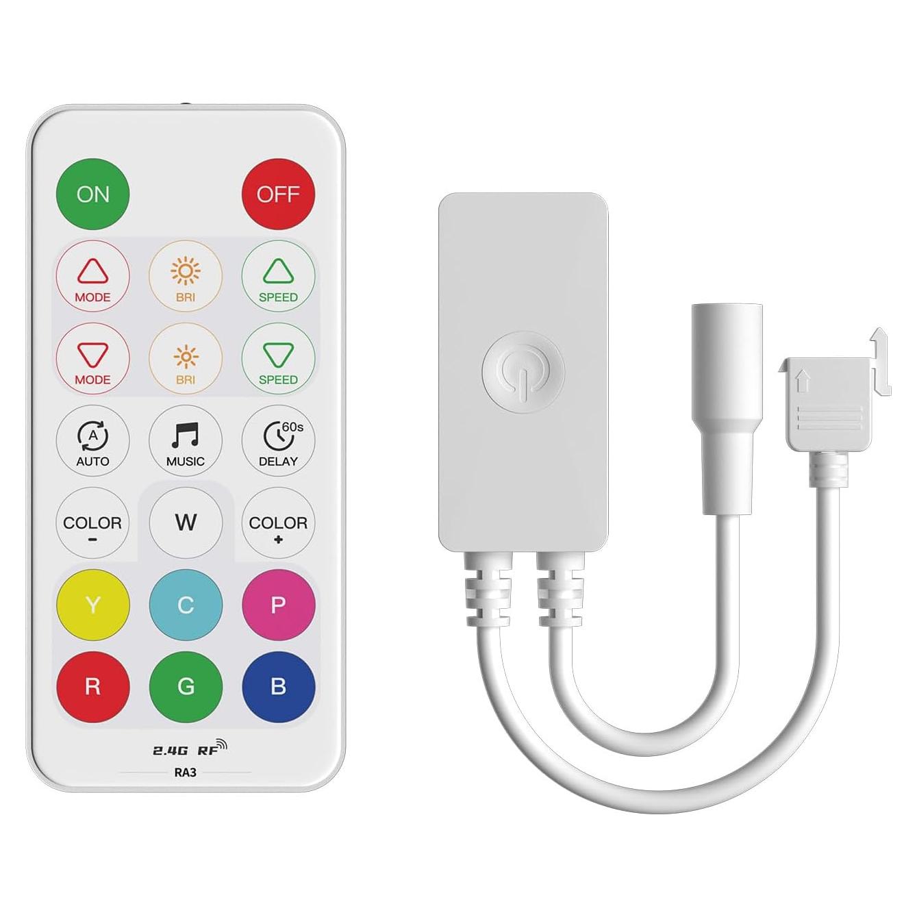 Controlador LED RGB PAUTIX SP643E con Control Remoto y APP