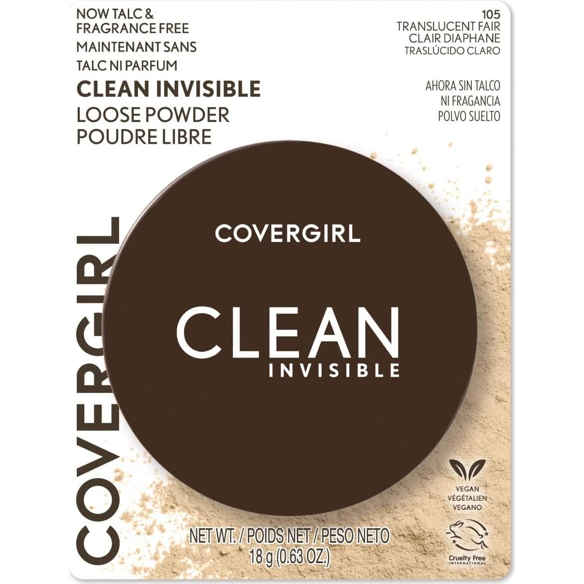 Polvo Suelto Fijador Covergirl 17.8g Translucido Justo