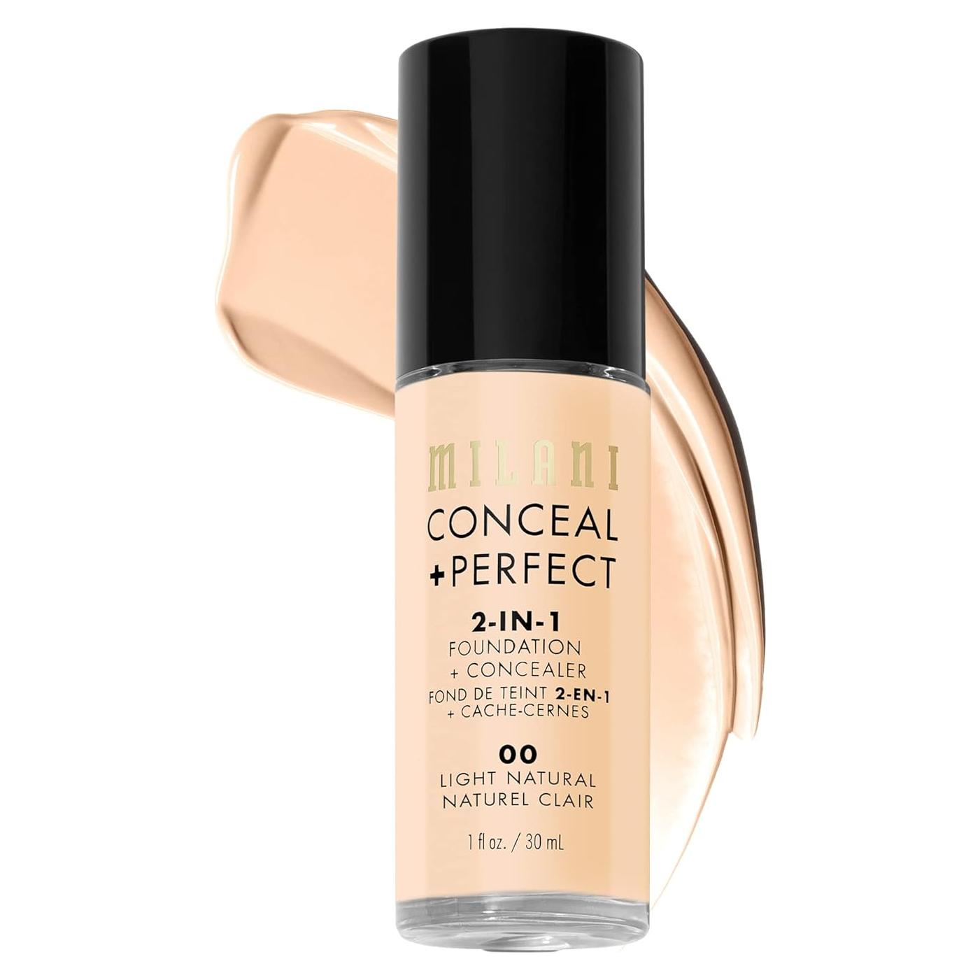 Base Líquida + Corrector Milani Ocultar + Perfecto 29.57 ml
